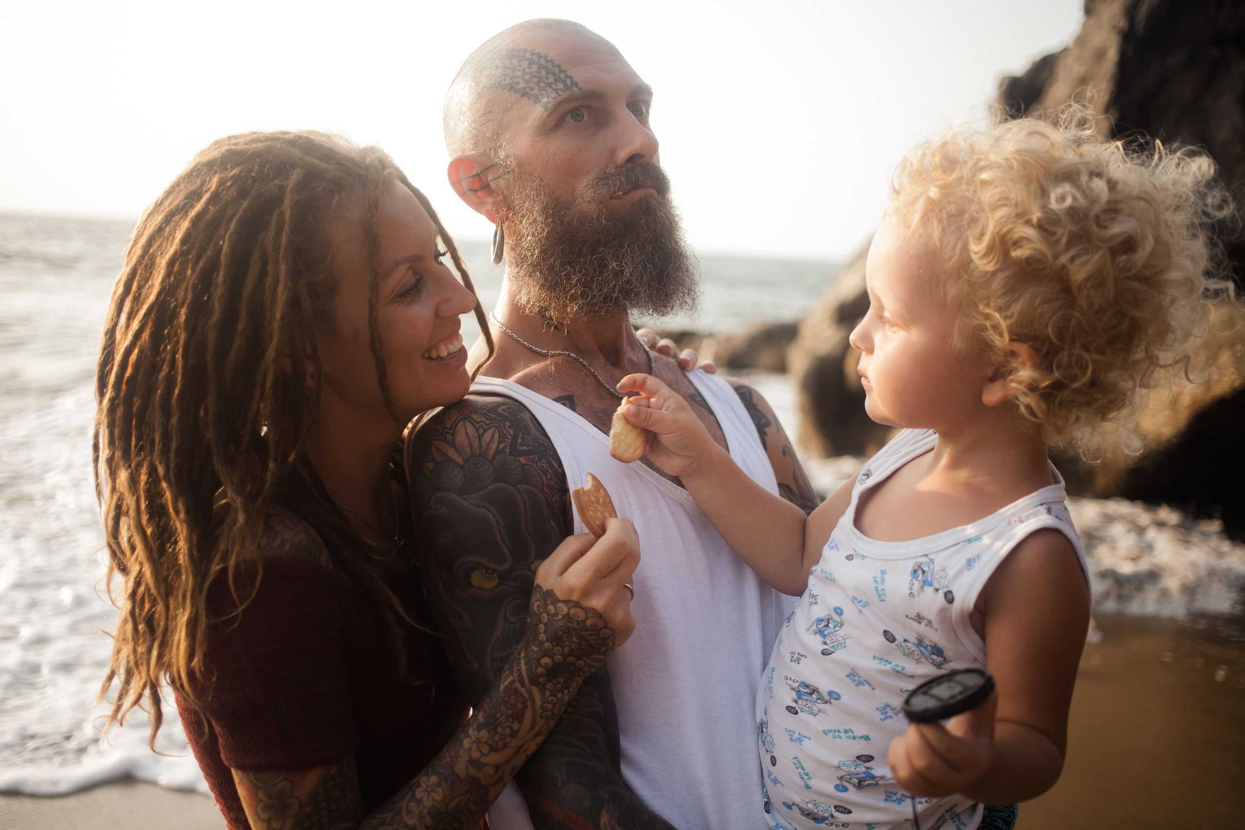 Marya and her family. Darin the photographer