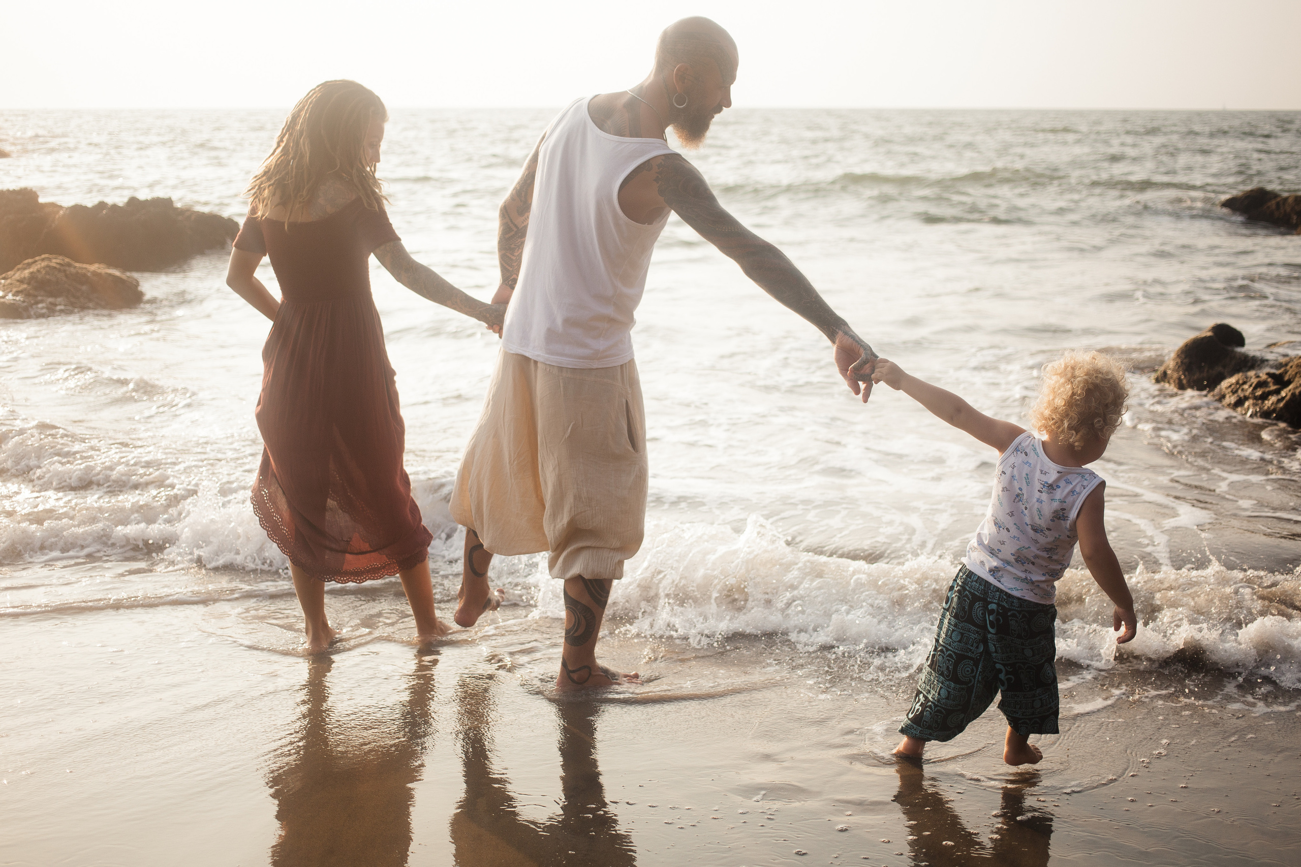 Marya and her family. Darin the photographer