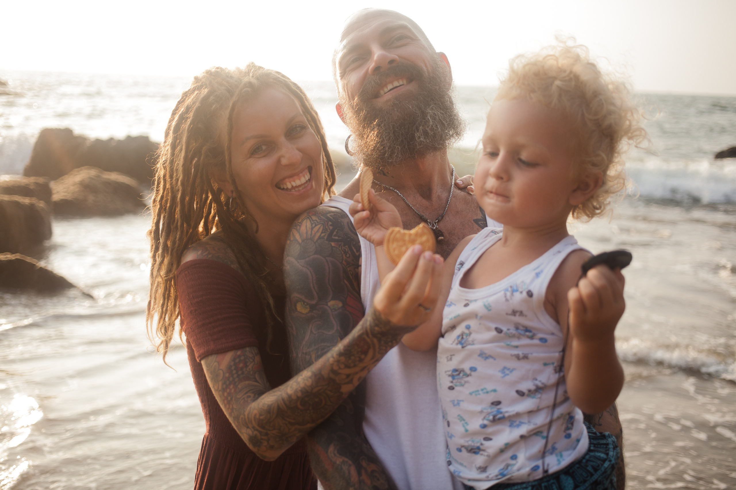 Marya and her family. Darin the photographer