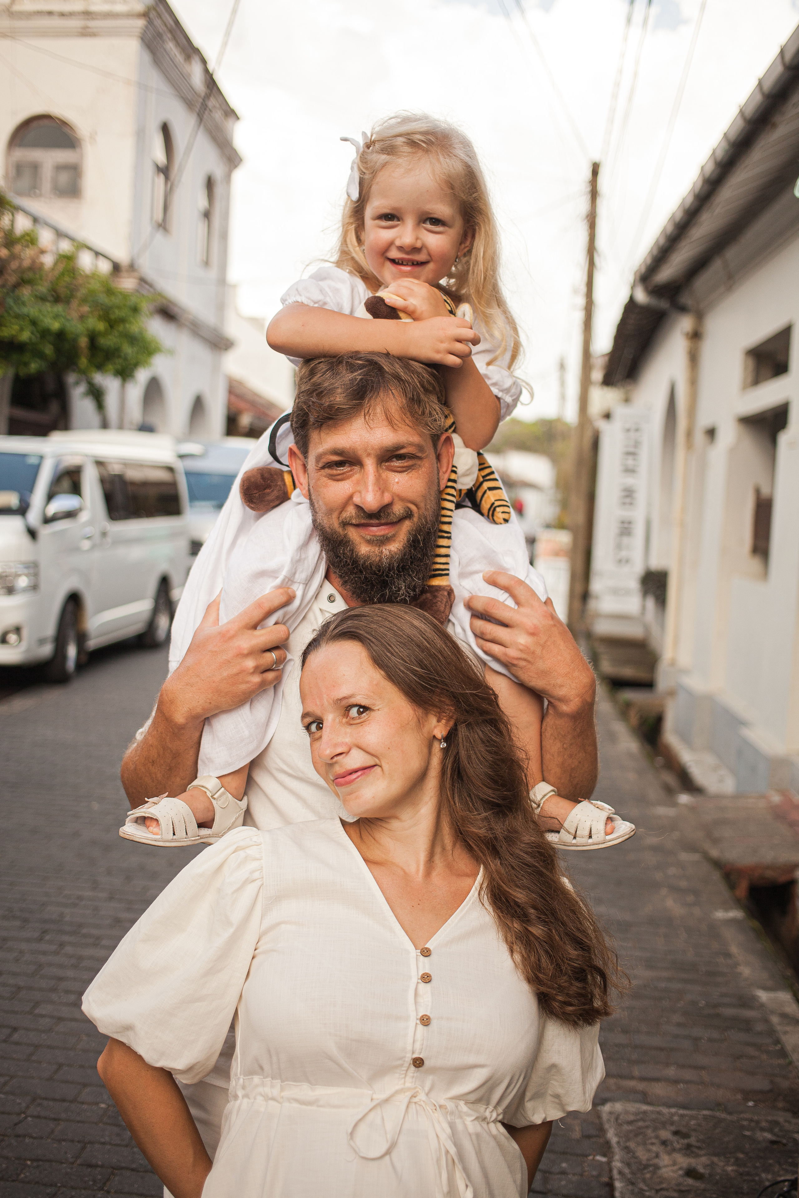 Anastasya’s family. Darin the photographer