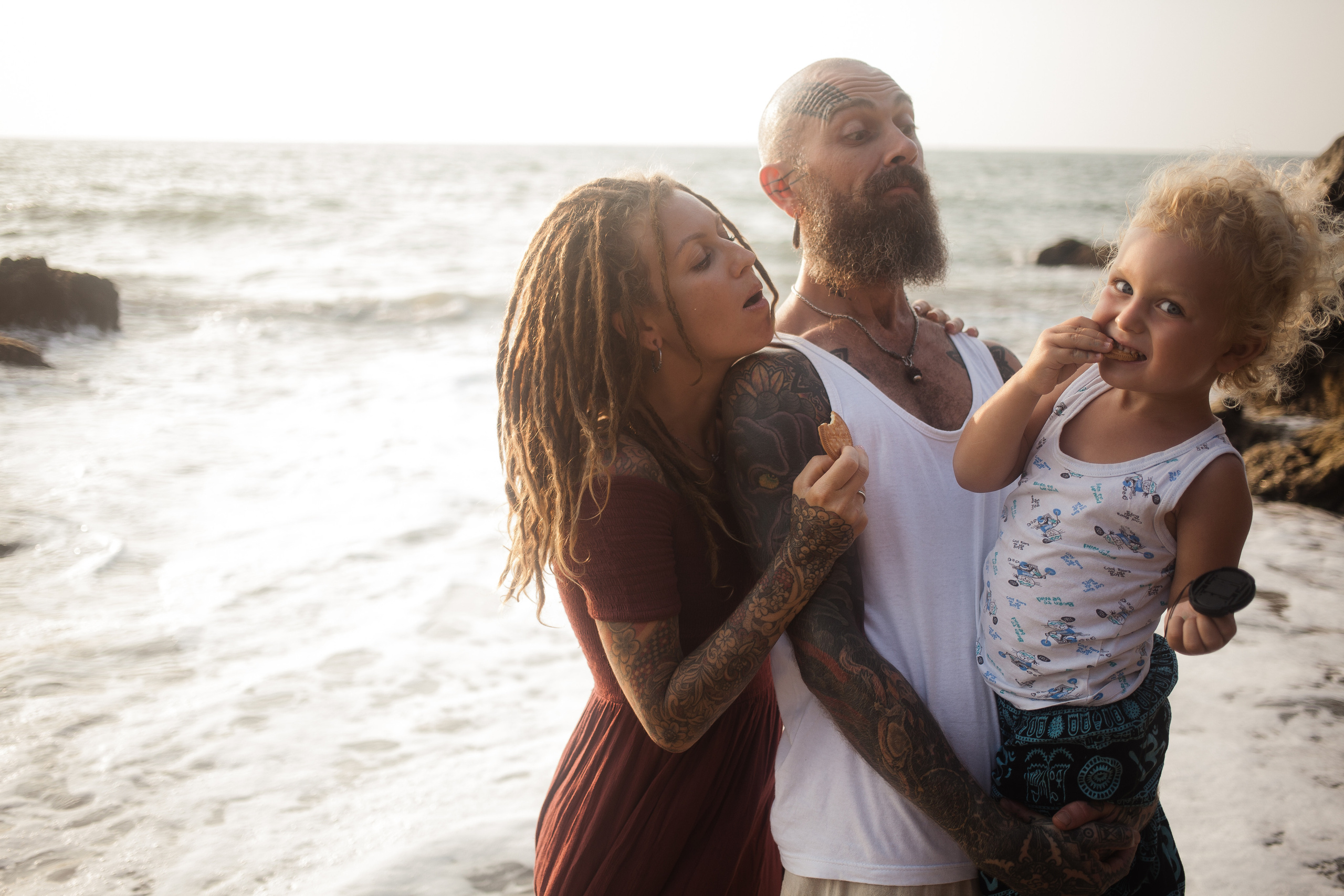 Marya and her family. Darin the photographer