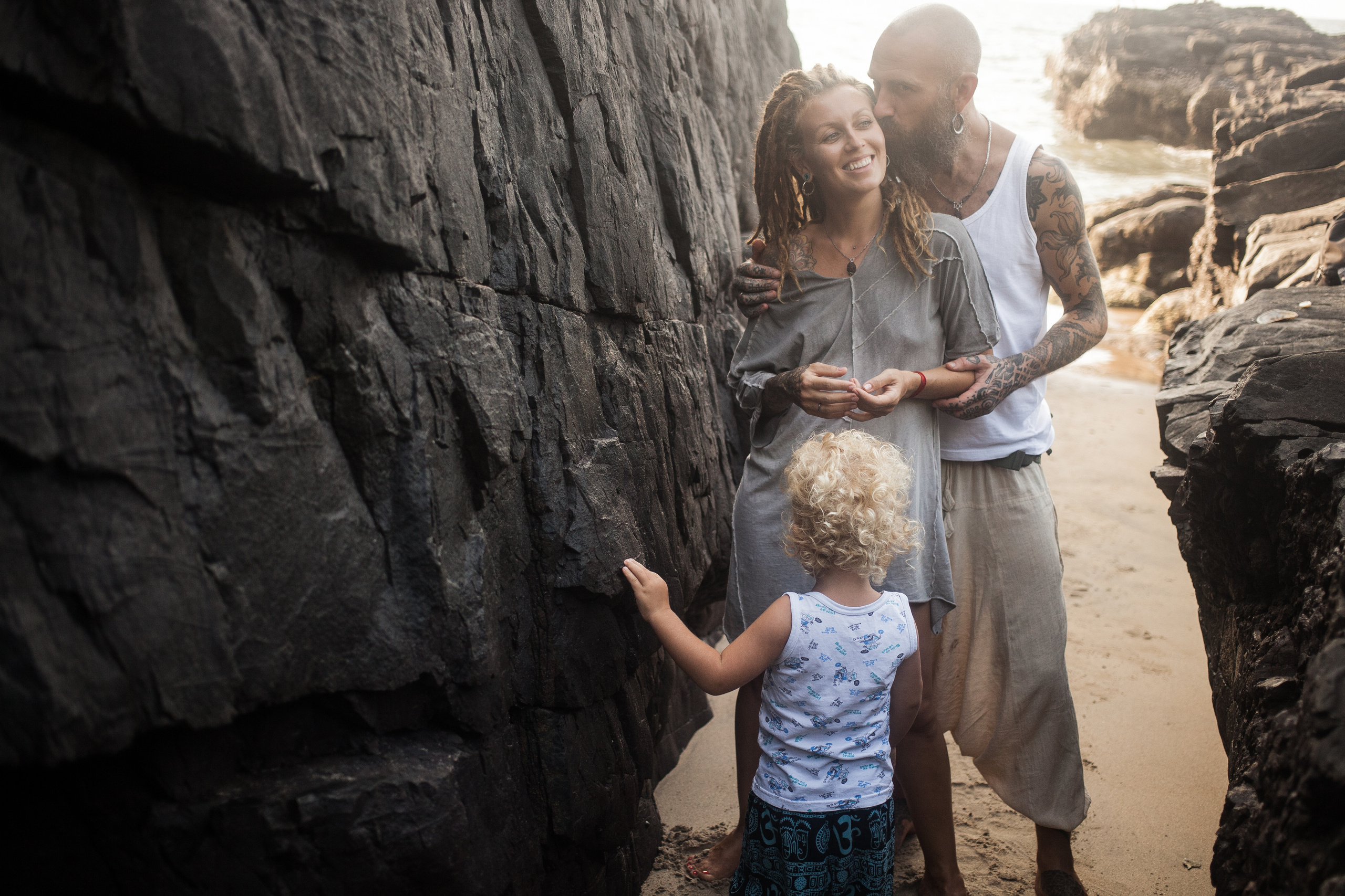 Marya and her family. Darin the photographer