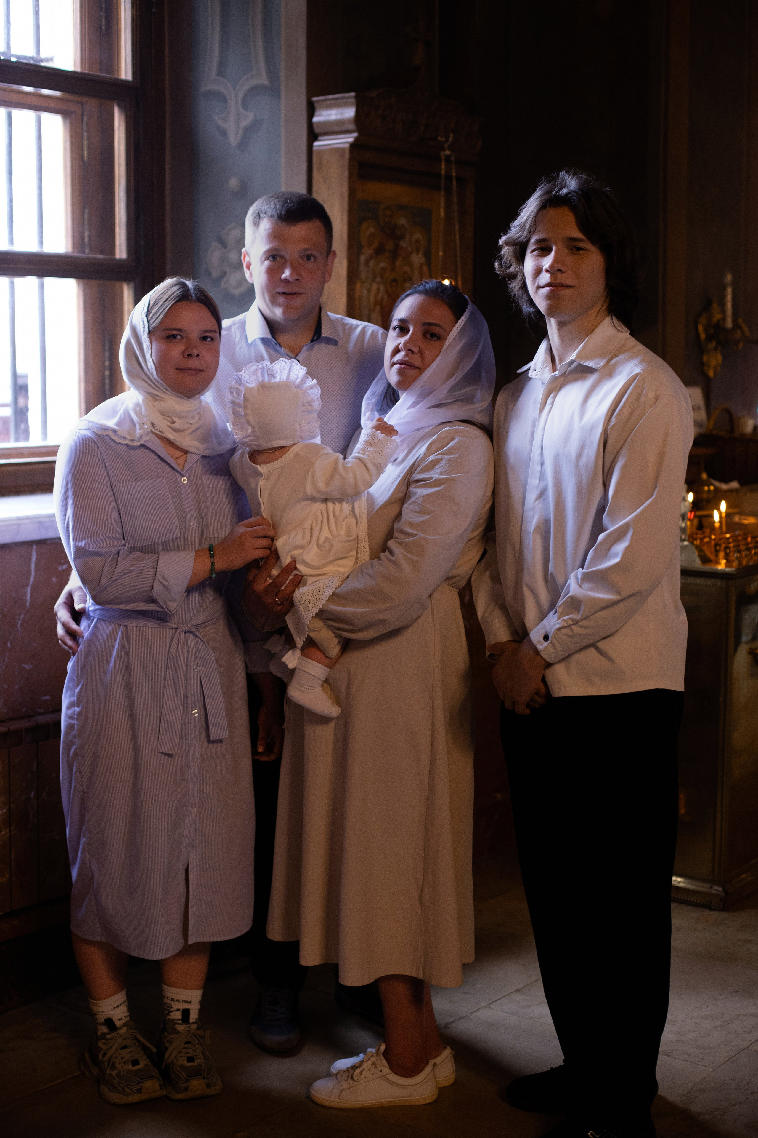 Таинство Крещения. Фотограф новорожденных в Москве Кристина Ткач