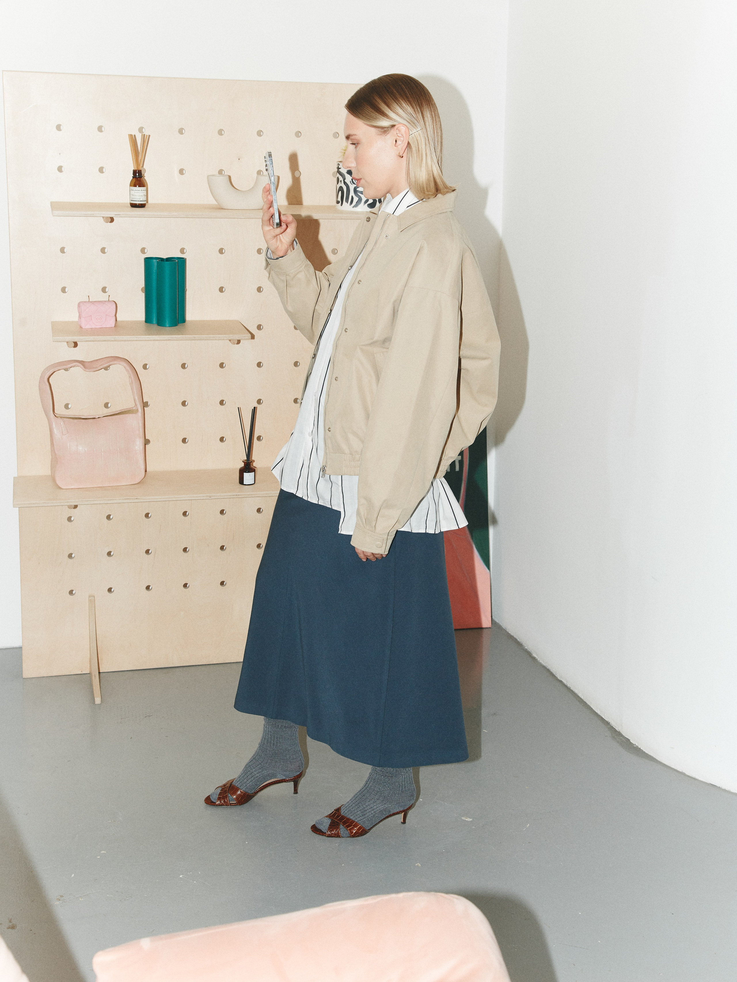 CHAIKA x THE CULTT working girl. Photographer Daria Ilkevich