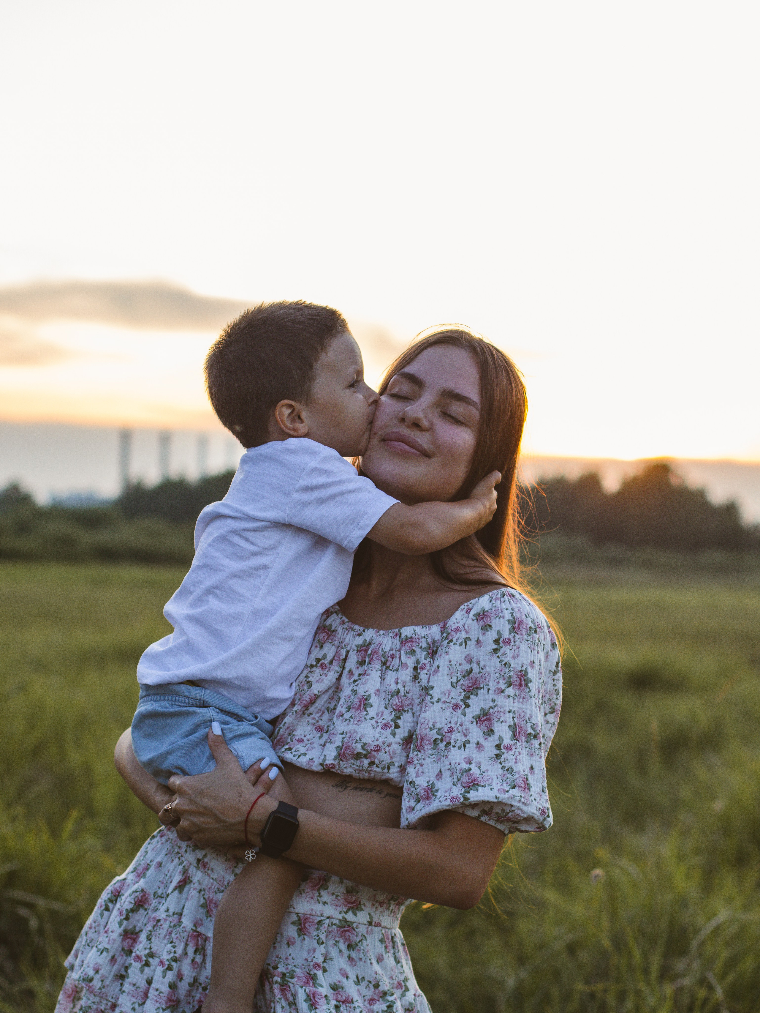 Мария с сыном Сашей. Семейный фотограф в Ангарске Екатерина Трифонова
