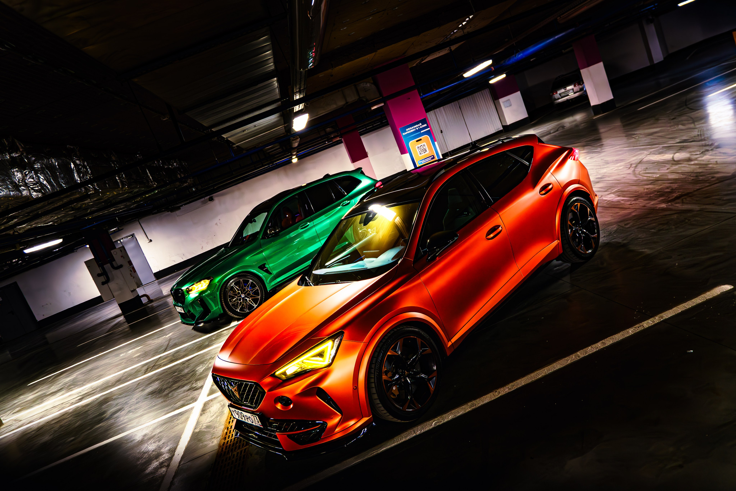 X3M x CUPRA. Camera motor