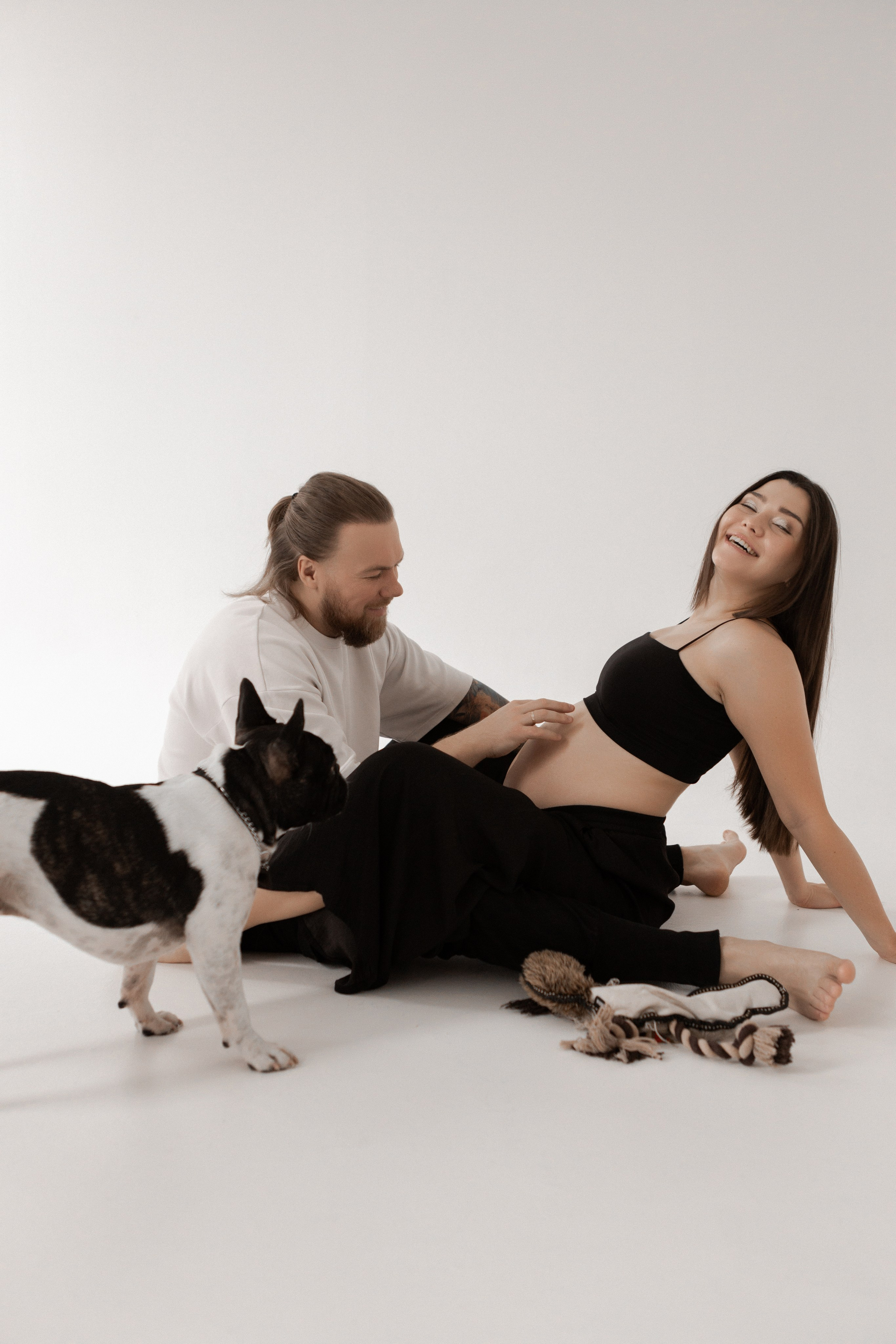 Таня, Паша и Луи. Свадебный фотограф в Воронеже Вероника Богай