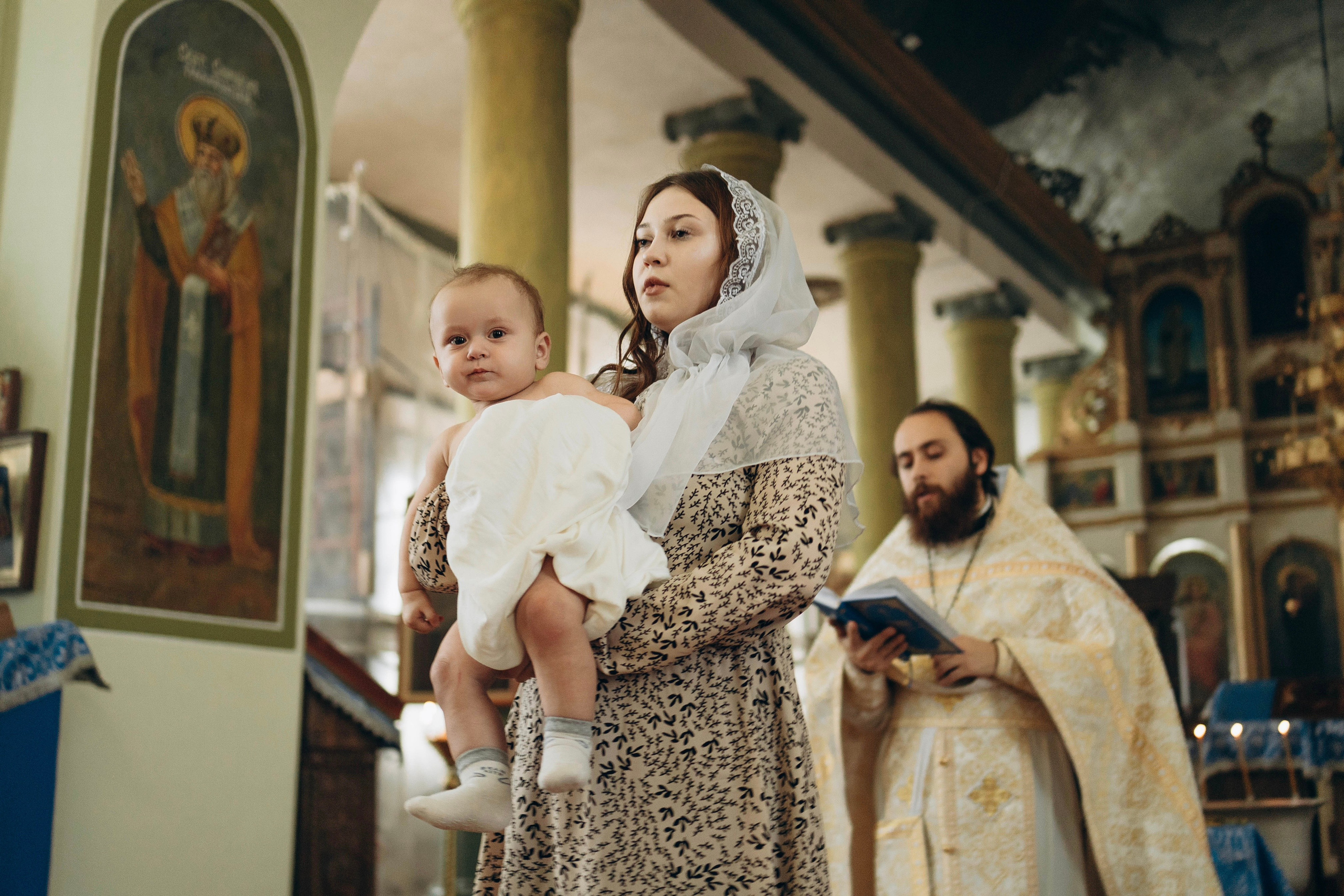 Крещение Миши