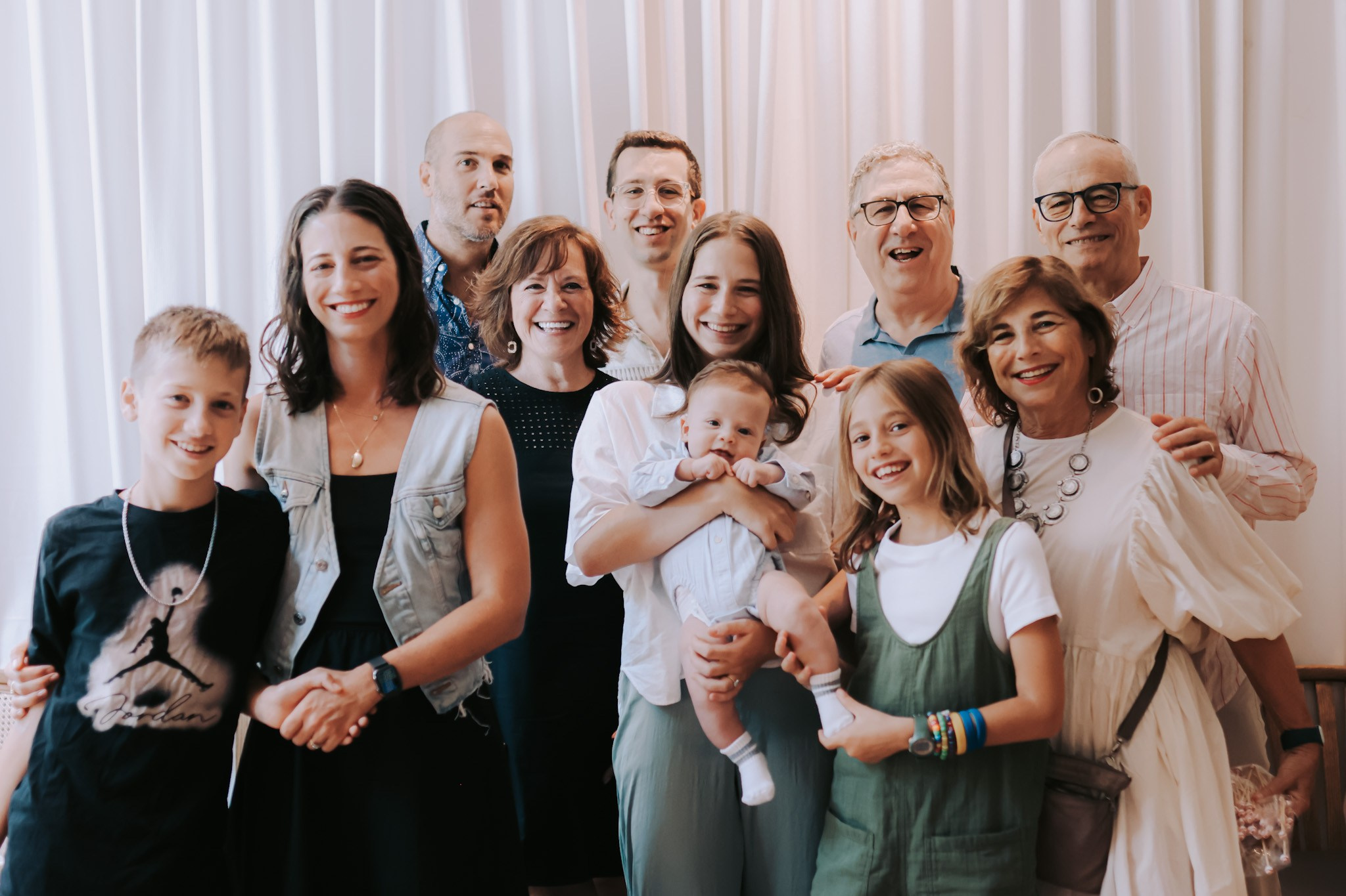 Baby celebration, September 2025. Photographer in Israel Alice Milchin