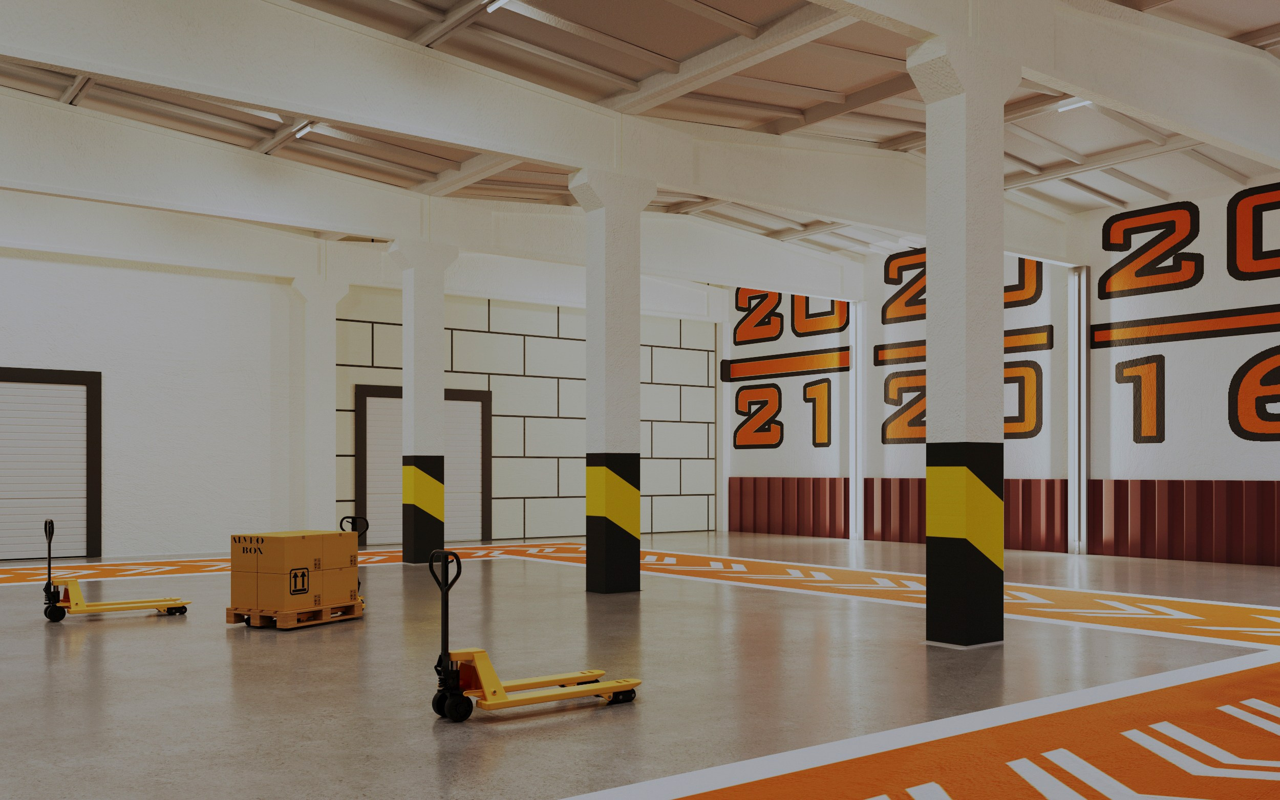 Складское помещение. Дизайн-студия RT ROOM