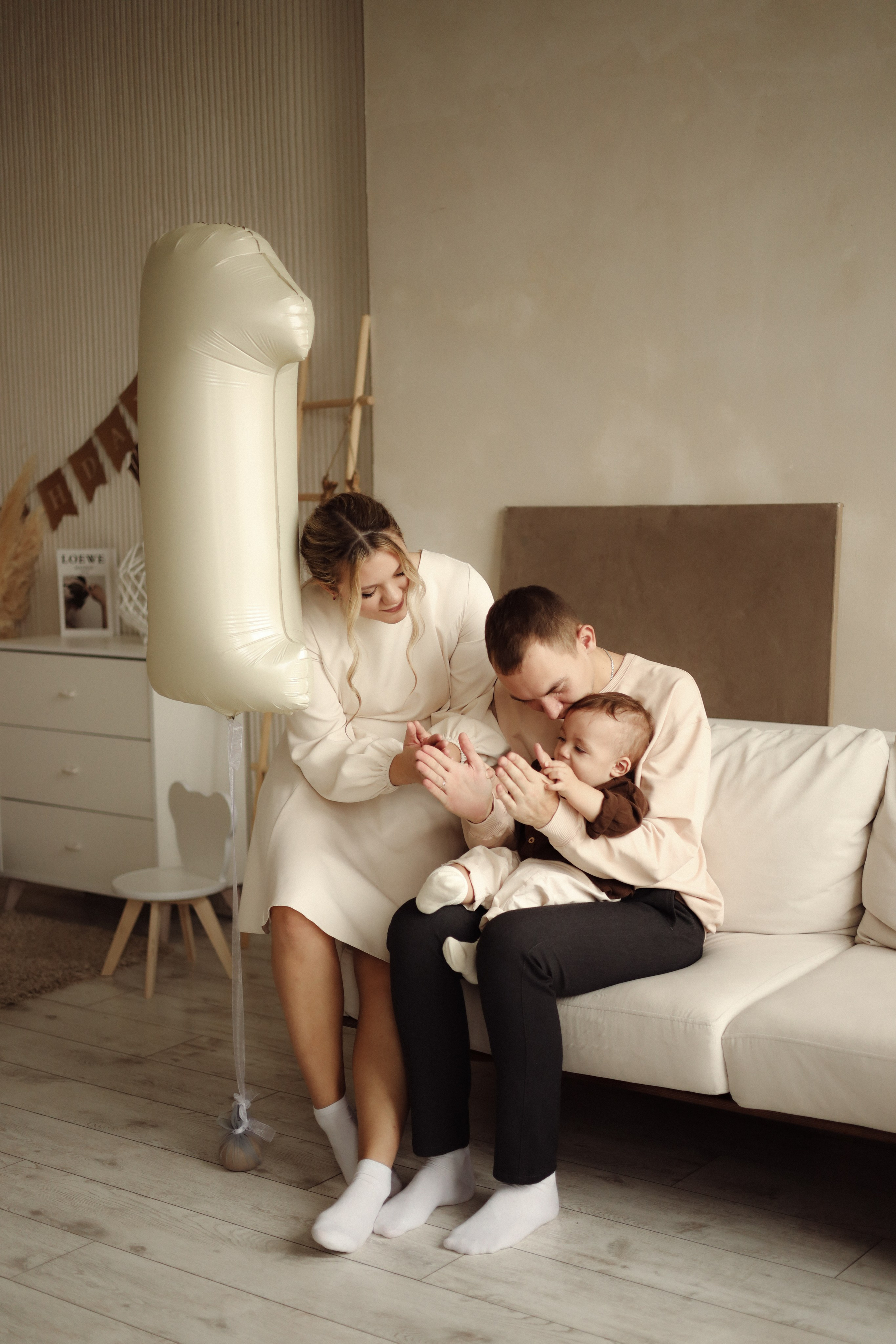 Вадим, Глебушка, Лиза. Фотограф Мария Лаенко