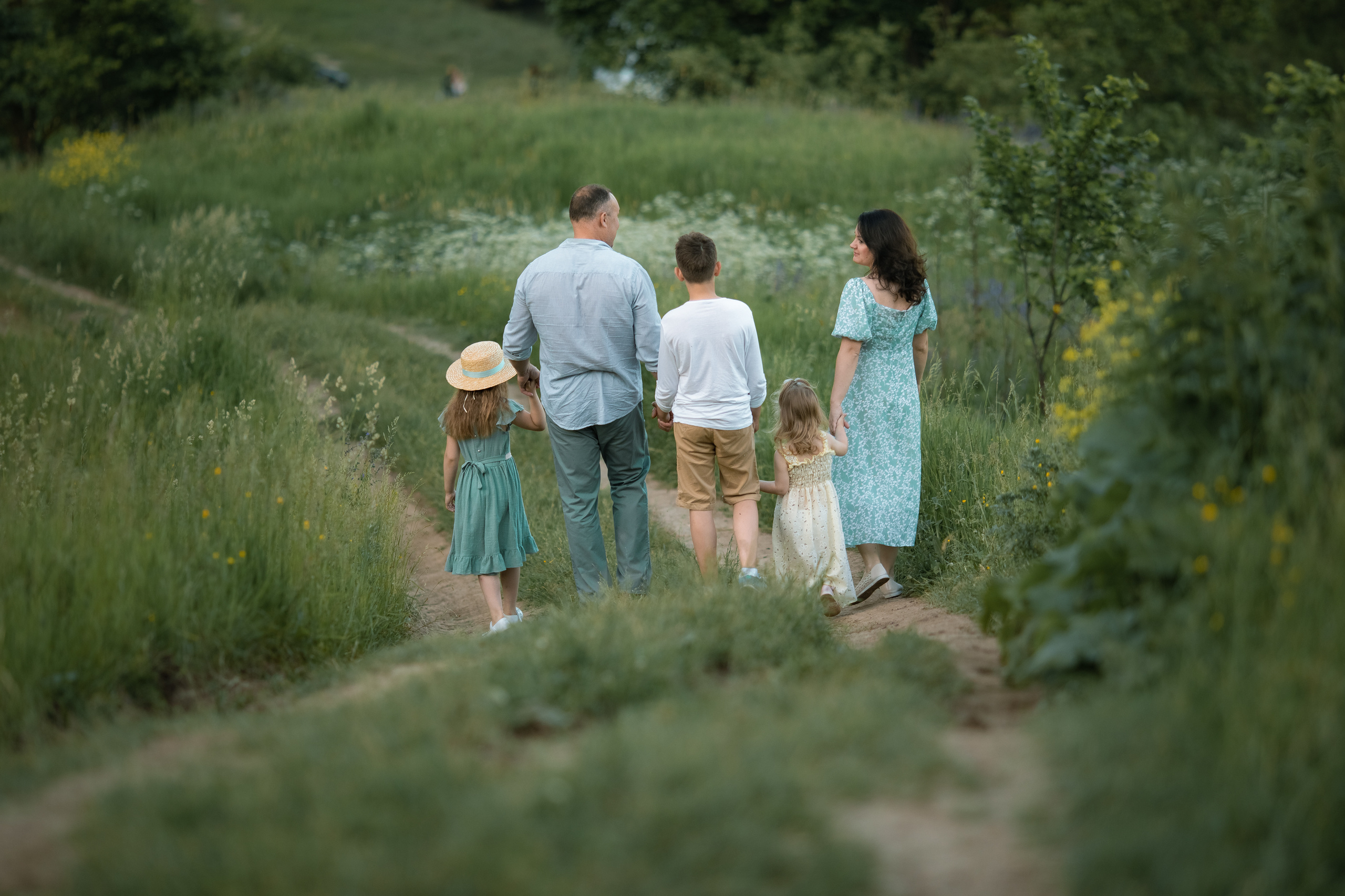 Фотопрогулка для семьи Влада и Юли. Женский семейный фотограф Тула Москва Захарова Анна