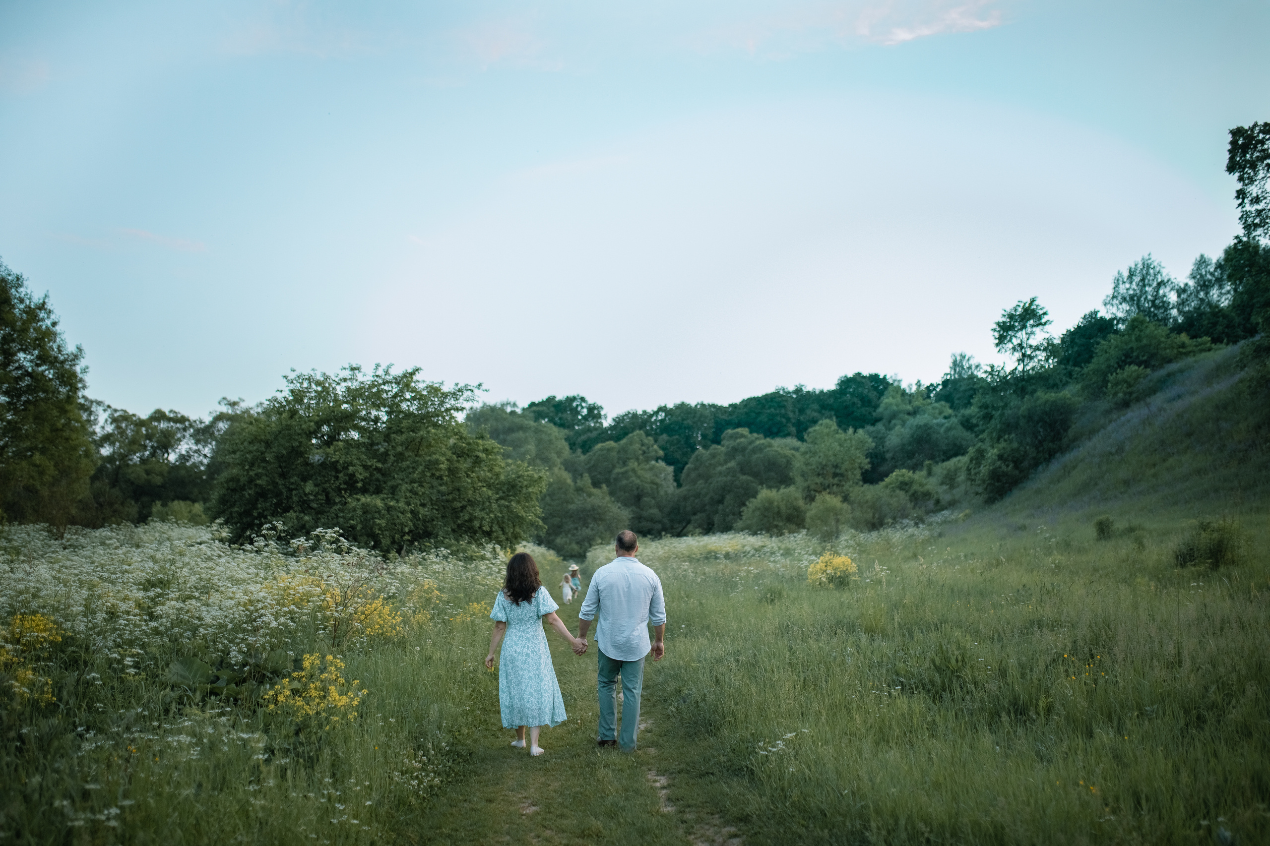 Фотопрогулка для семьи Влада и Юли. Женский семейный фотограф Тула Москва Захарова Анна