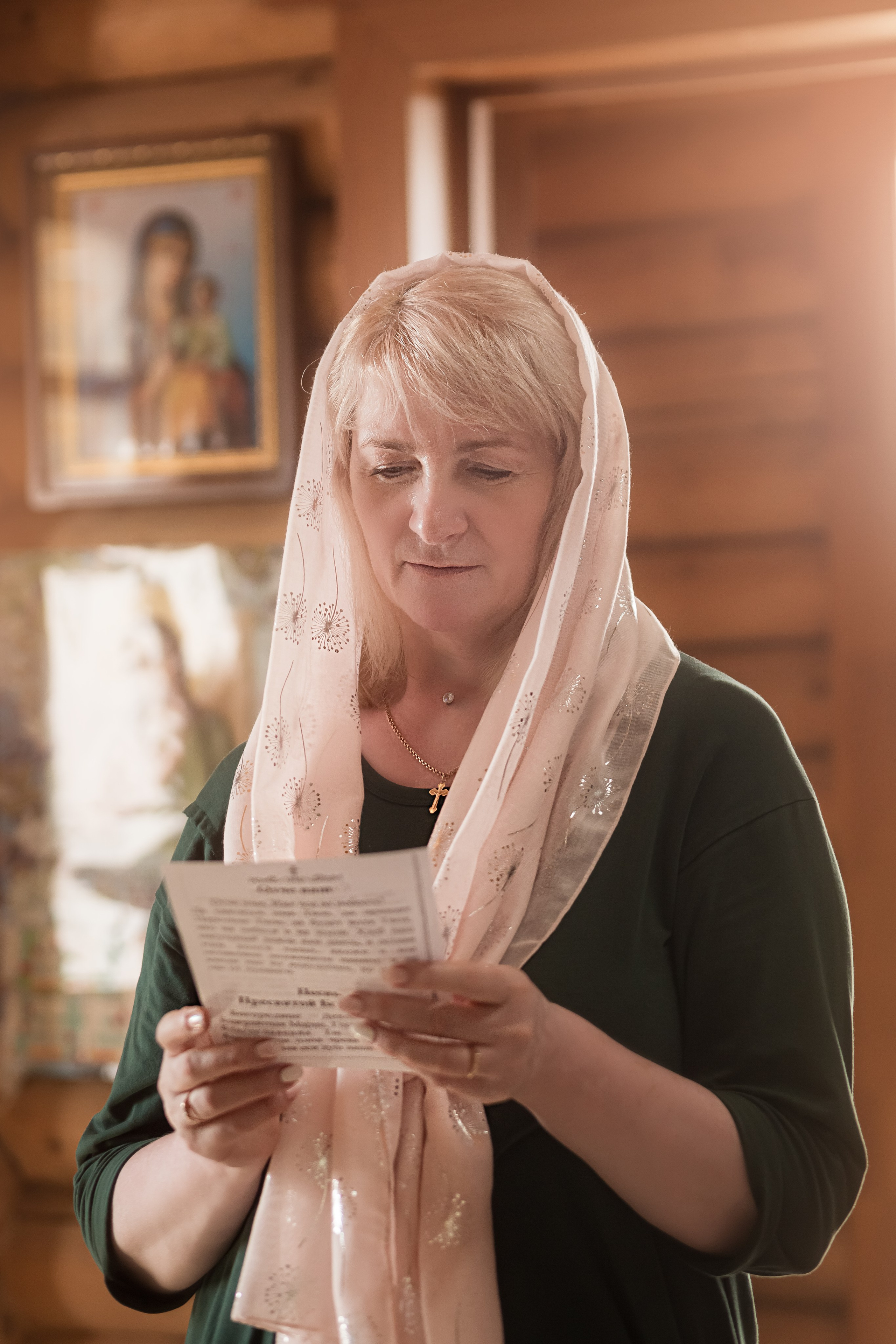 Воцерковление Светланы. Съемка Таинств Крещения Венчания, детские и семейные съемки в Пензе