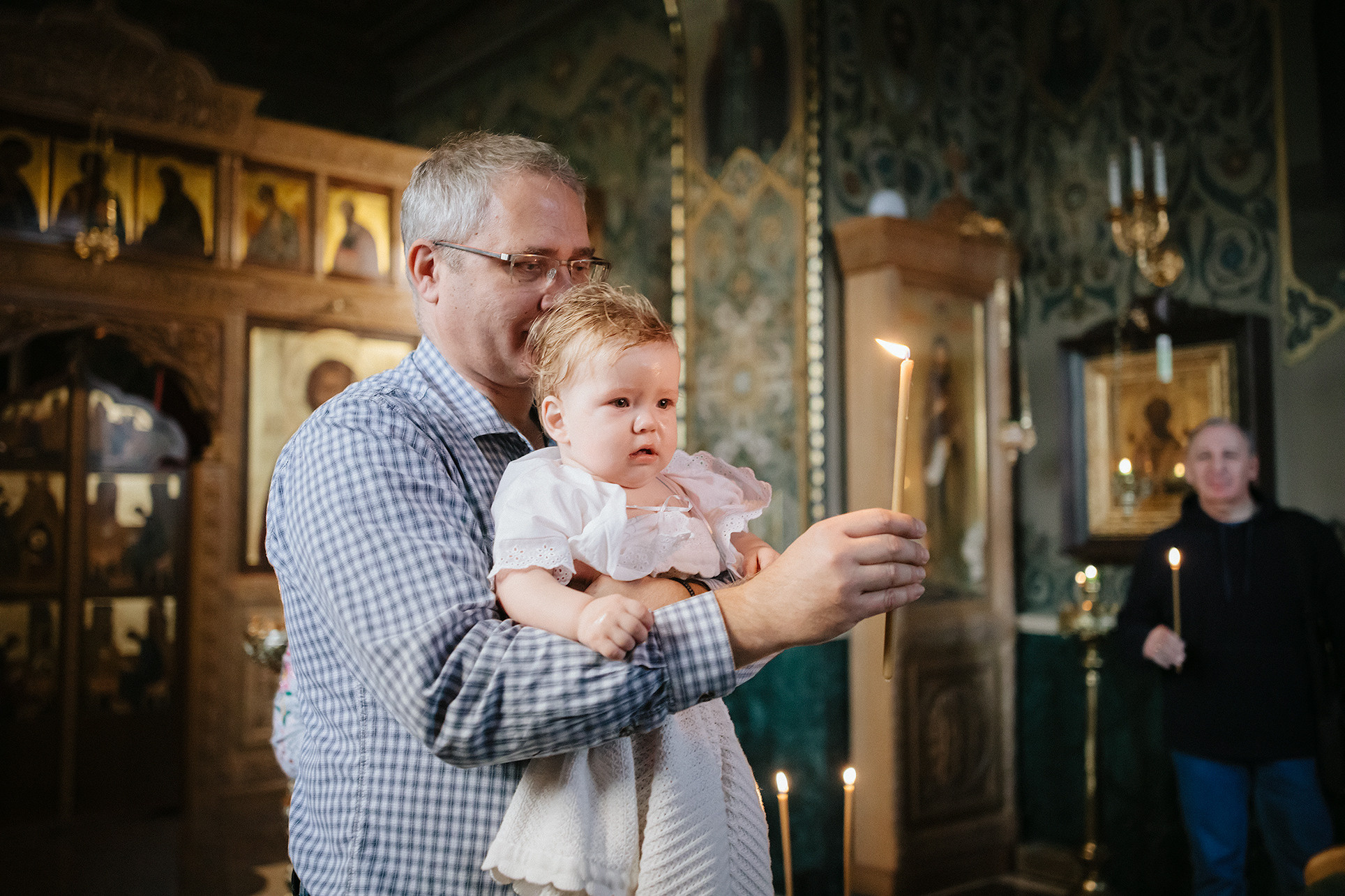 Крещение Саши. Фотограф на венчание, крещение