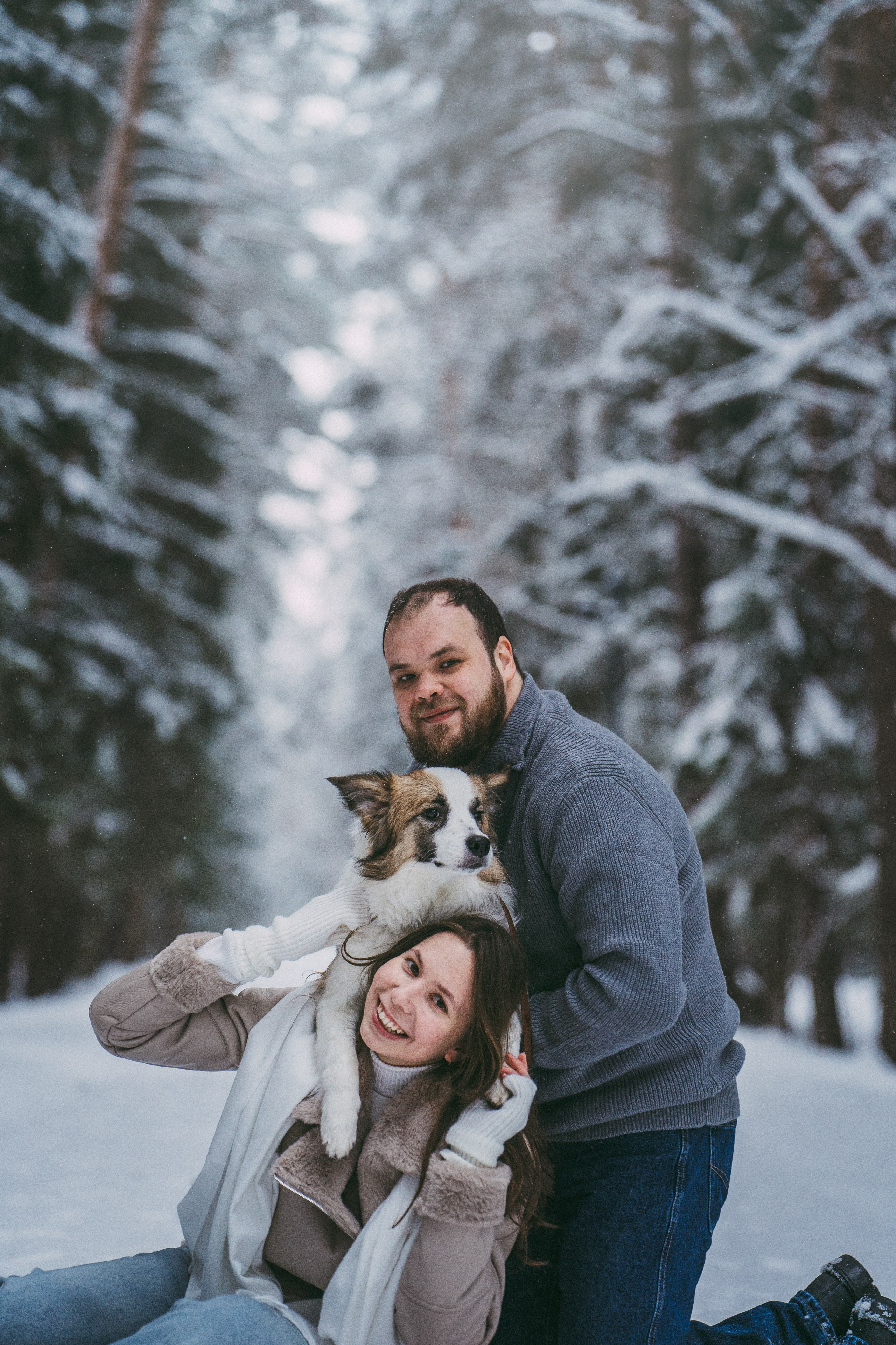 Катя, Анатолий и Елай. Фотограф анималист в Москве и Санкт-Петербурге Свиридова Анна