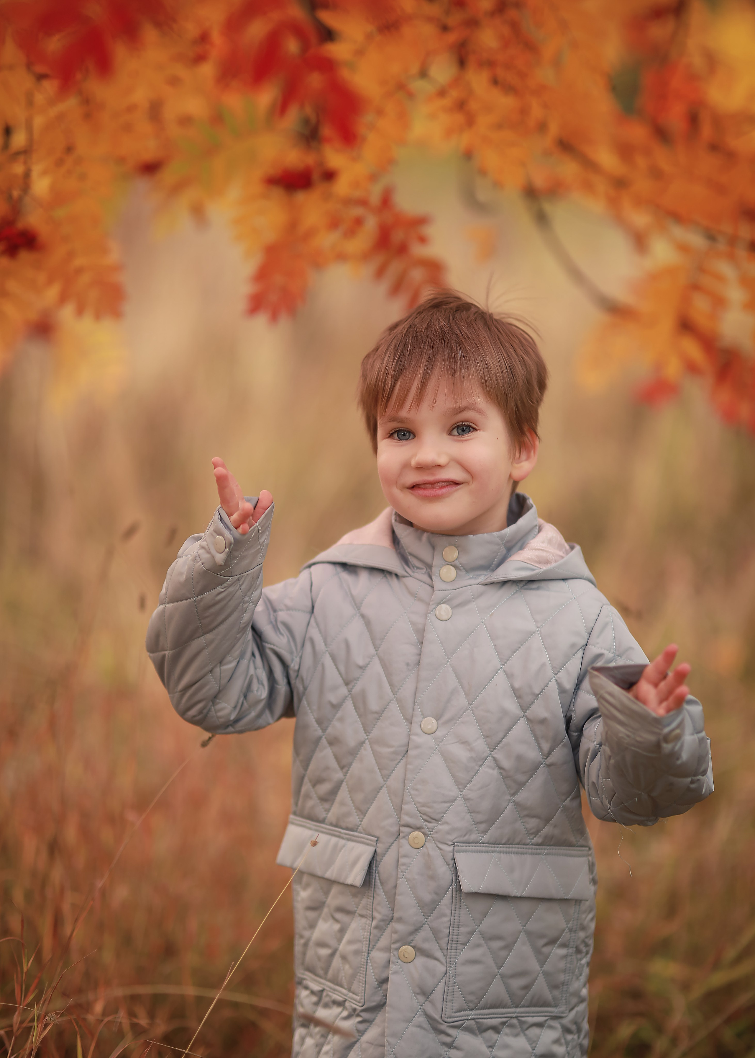 Краски осени. Фотограф Юлия Рязанова Москва семейный и детский