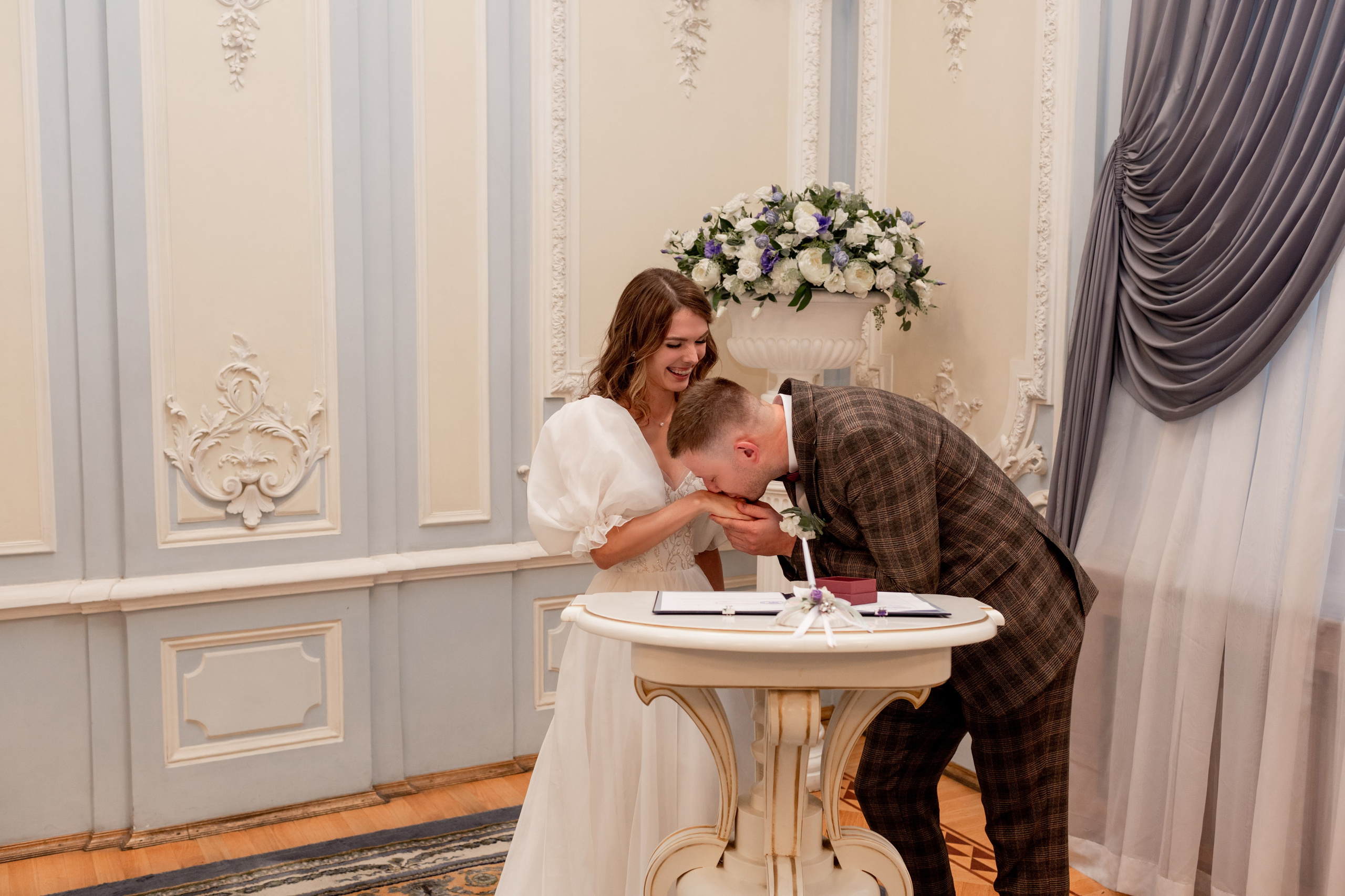 Свадебные фотографии в Петербурге. Свадебный фотограф Кирилл Белый