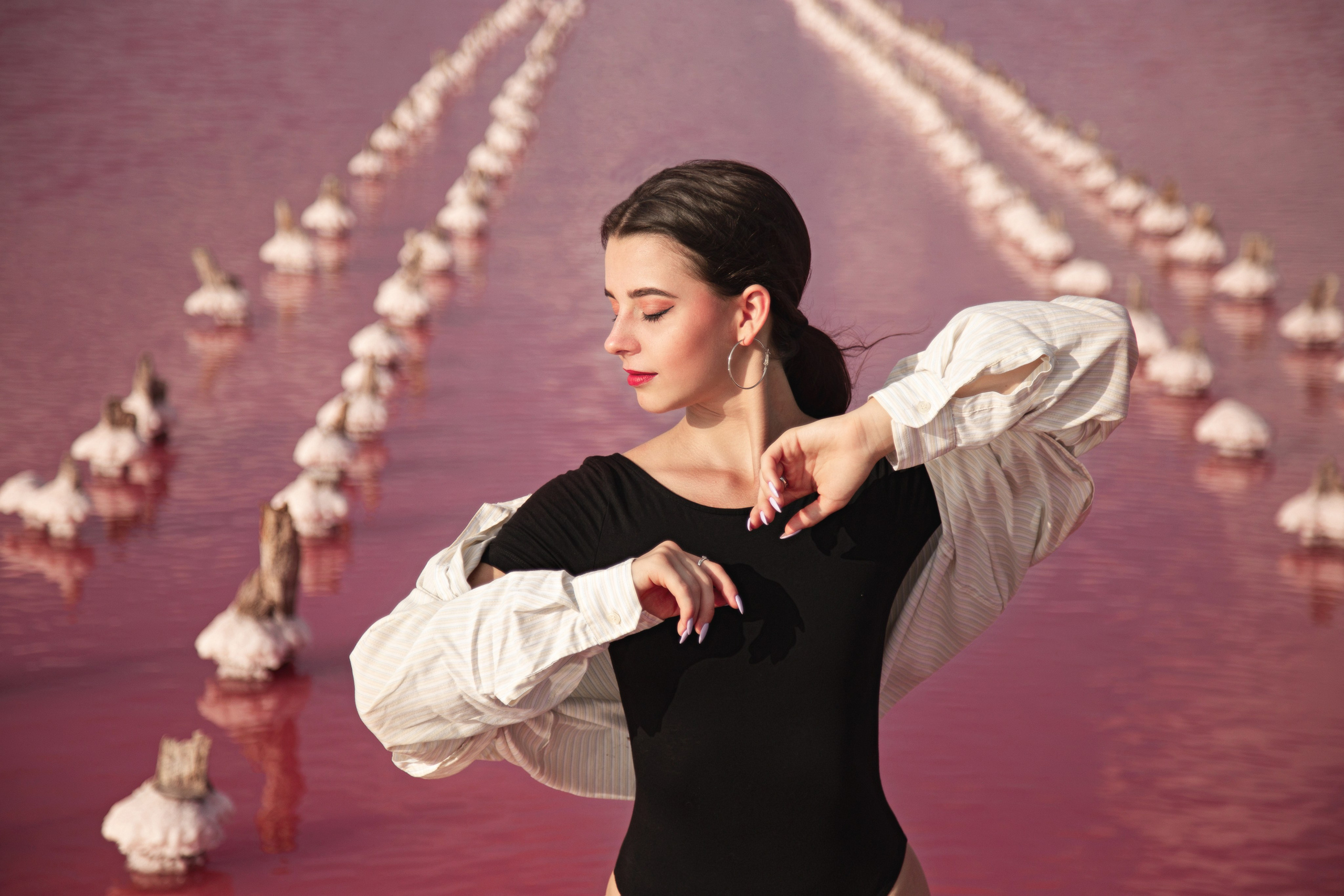 Розовое озеро. Семейный фотограф в Москве Влада Лунина