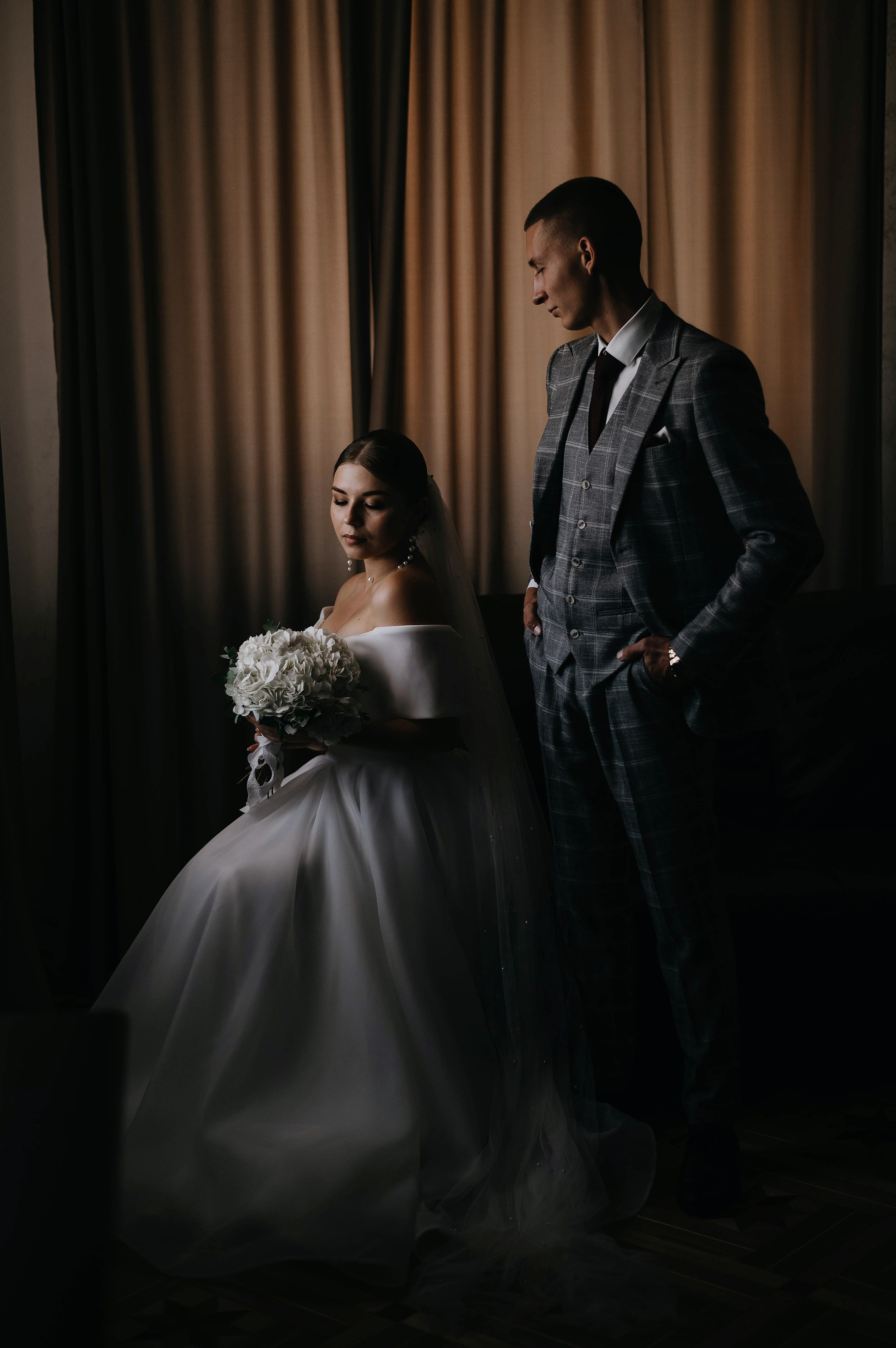 Никита и Настя. Свадебный фотограф Марина Жемчужникова в Москве и в Белгороде