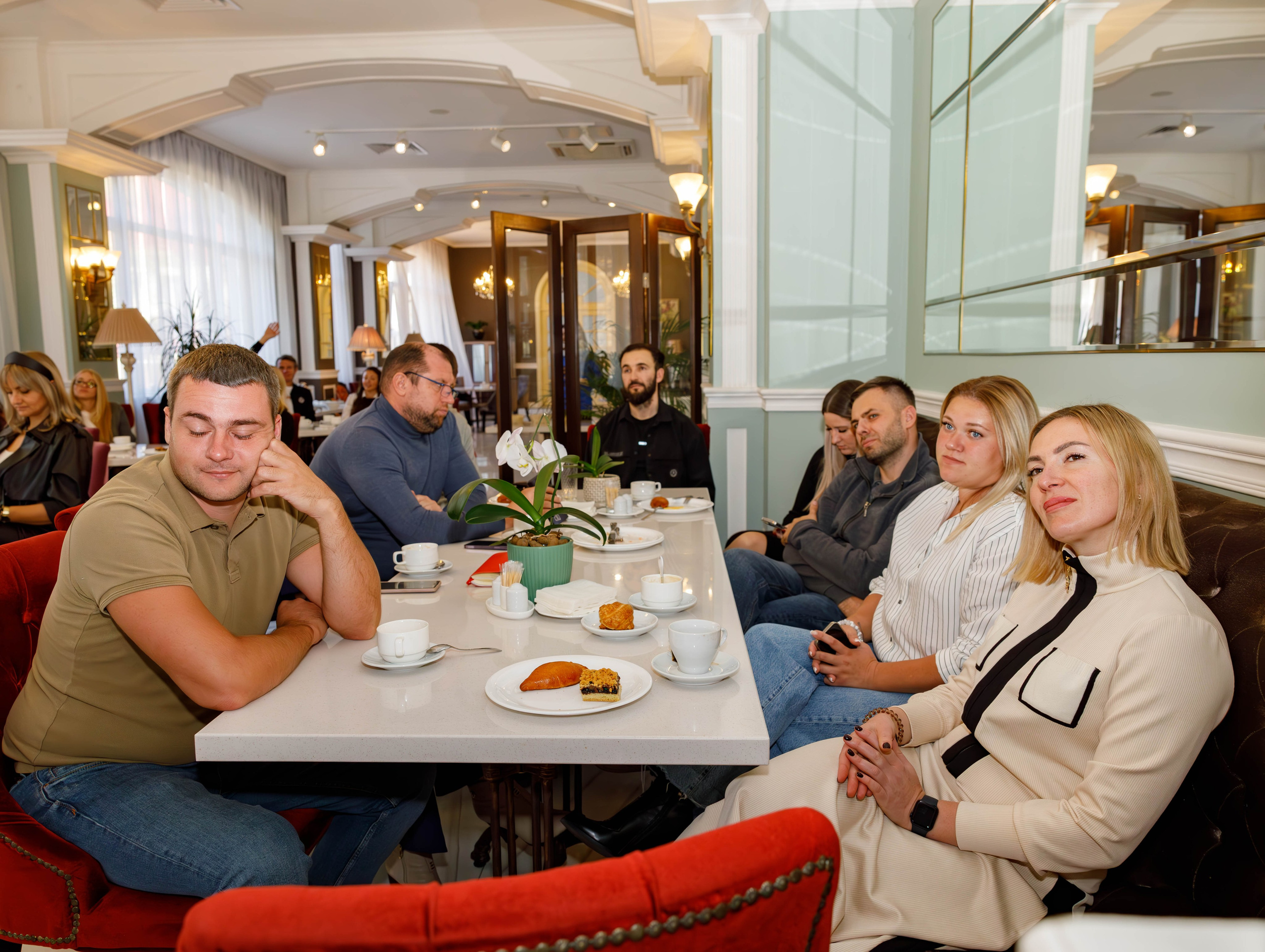 Бизнес завтрак клуб «Эквиум». Фотограф Булдакова Екатерина