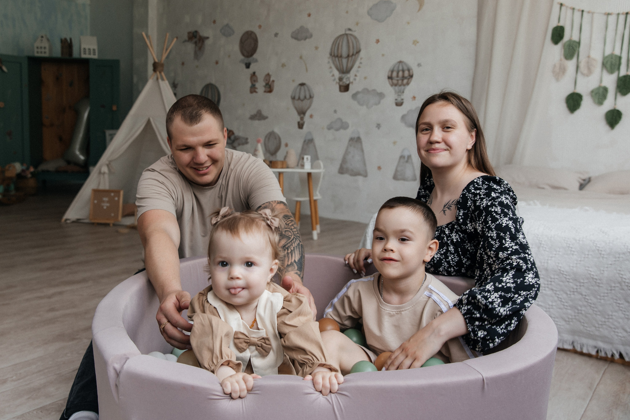 1 годик Василисе