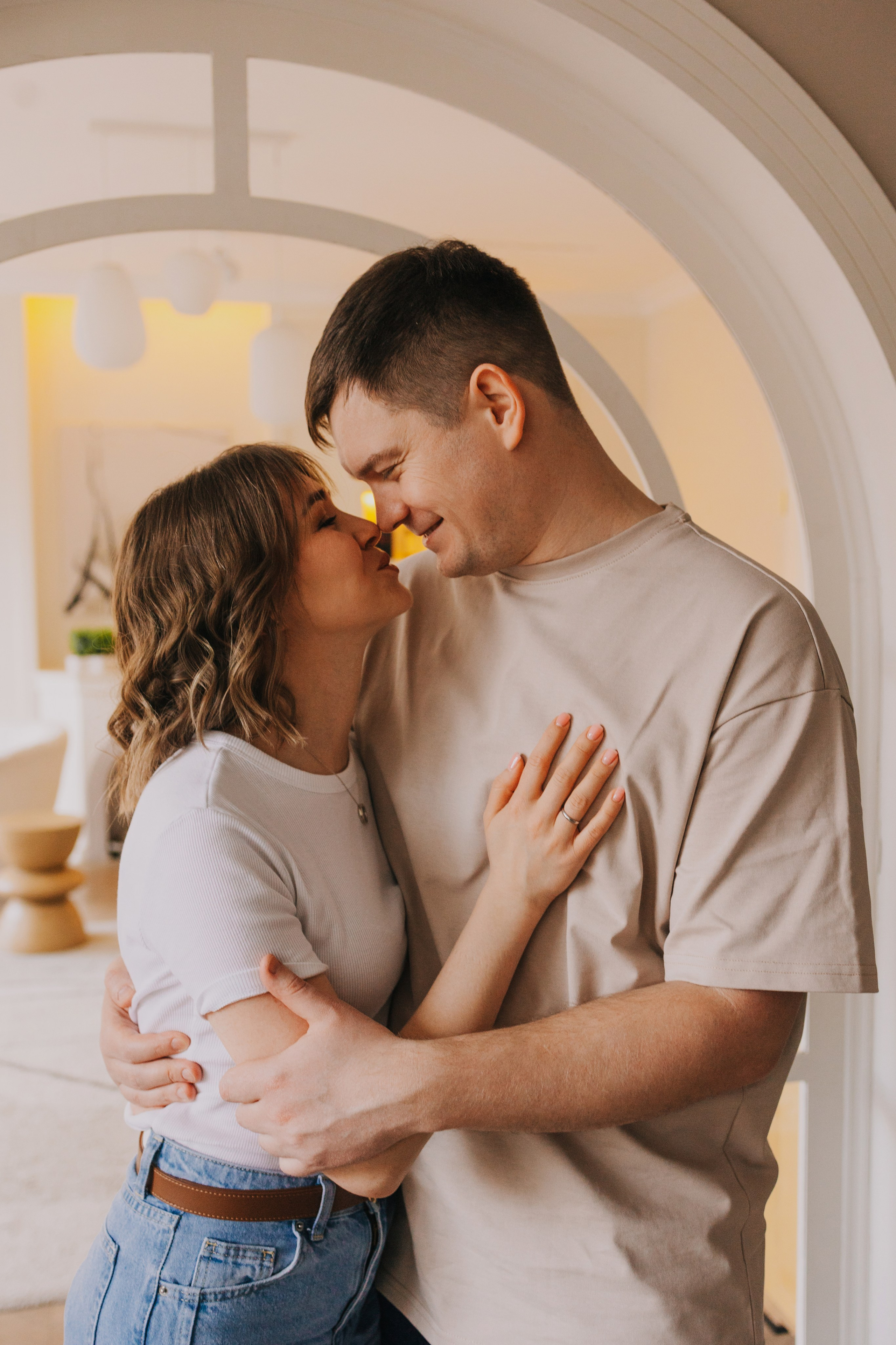 Большая семья. Домашняя фотосессия