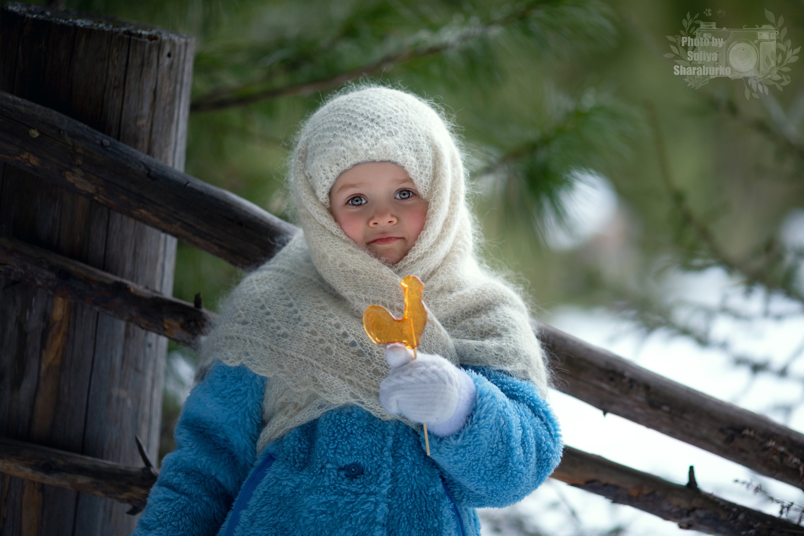 Зимняя сказка. Семейный и детский фотограф София Шарабурко, Томская область