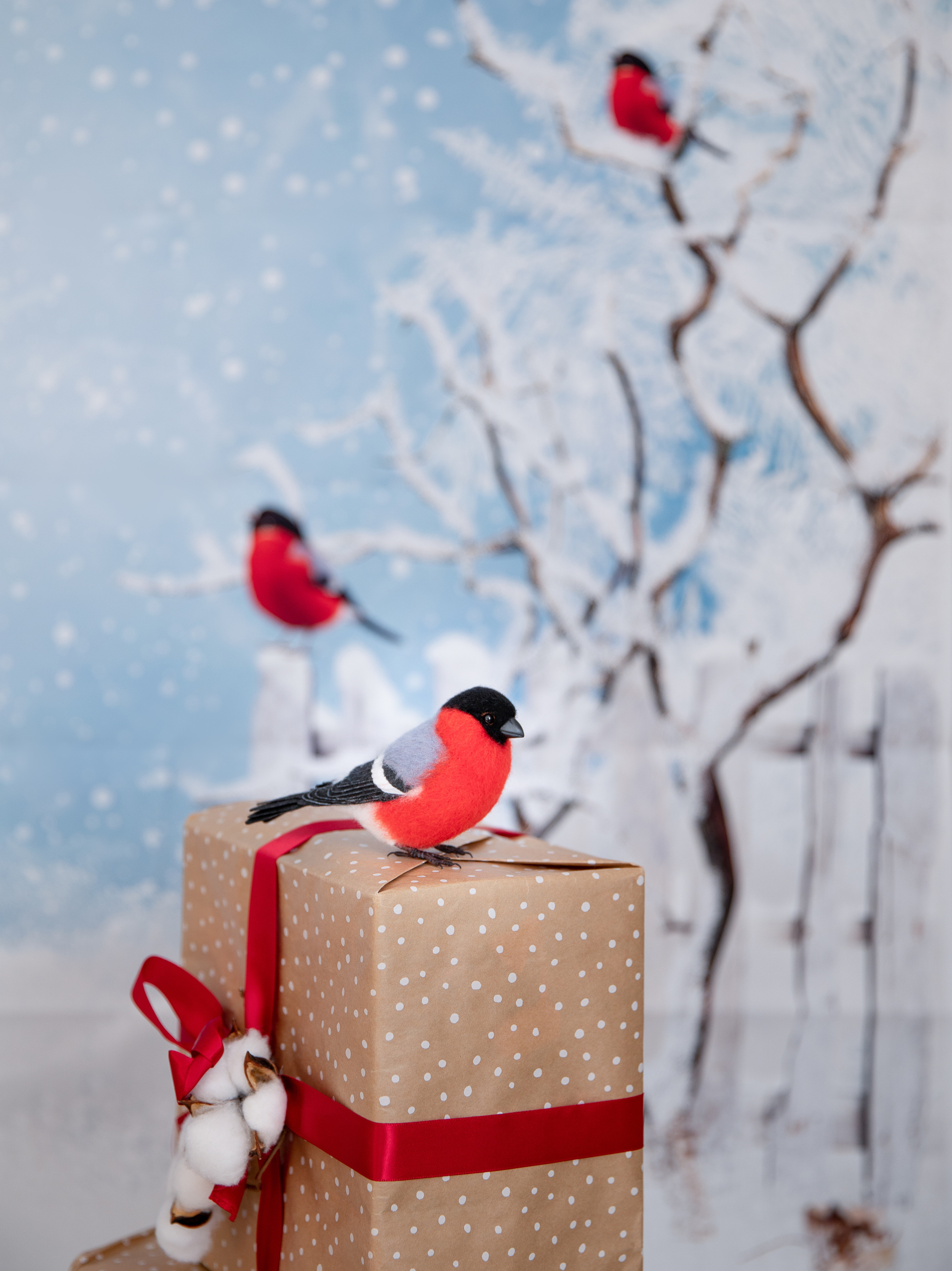 Снегири. Семейный и детский фотограф София Шарабурко, Томская область