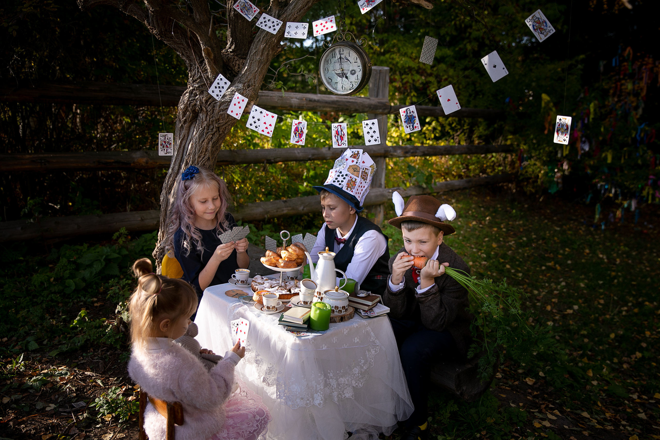 Алиса в стране чудес. Семейный и детский фотограф София Шарабурко, Томская область