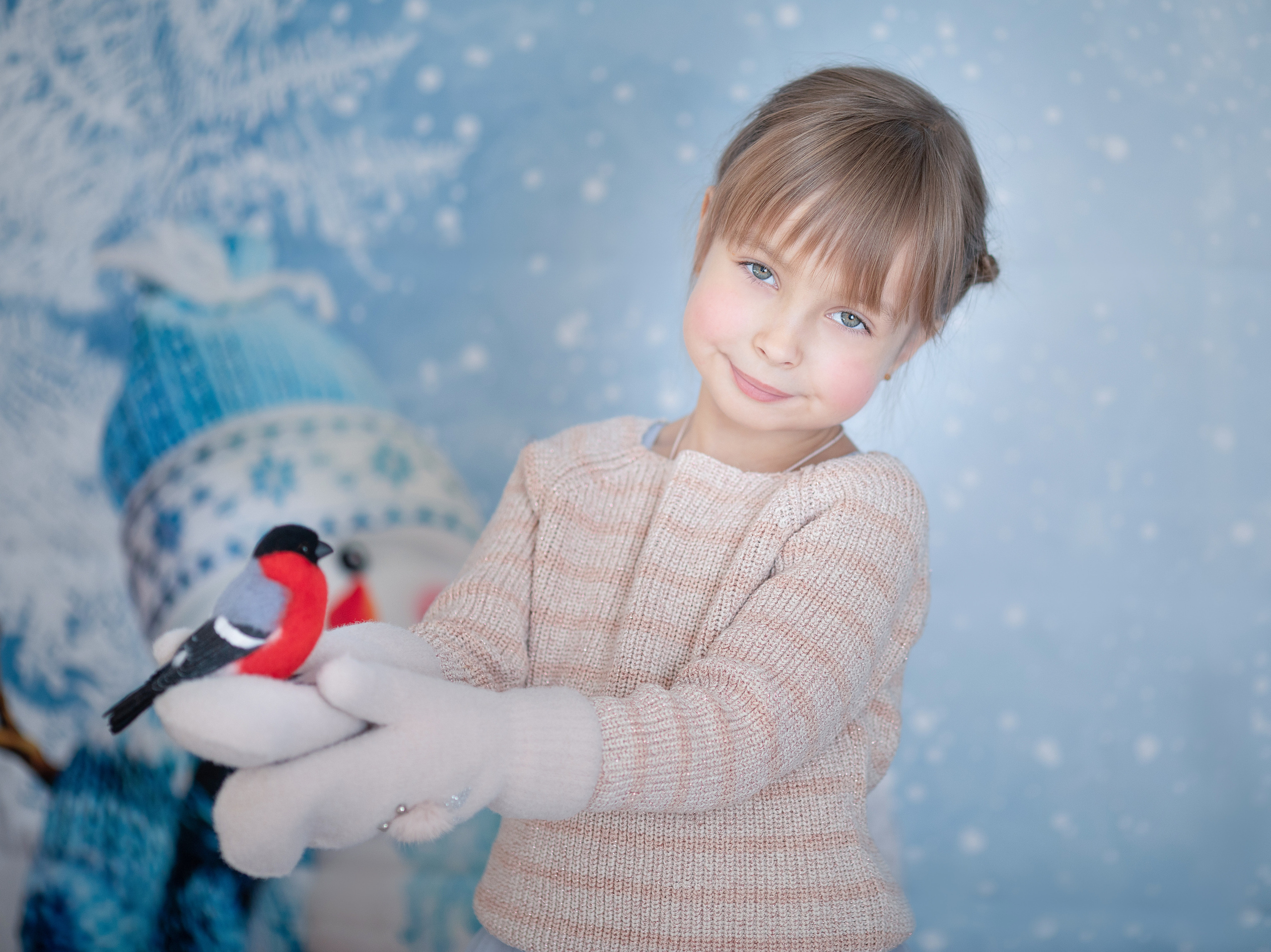 Снегири. Семейный и детский фотограф София Шарабурко, Томская область