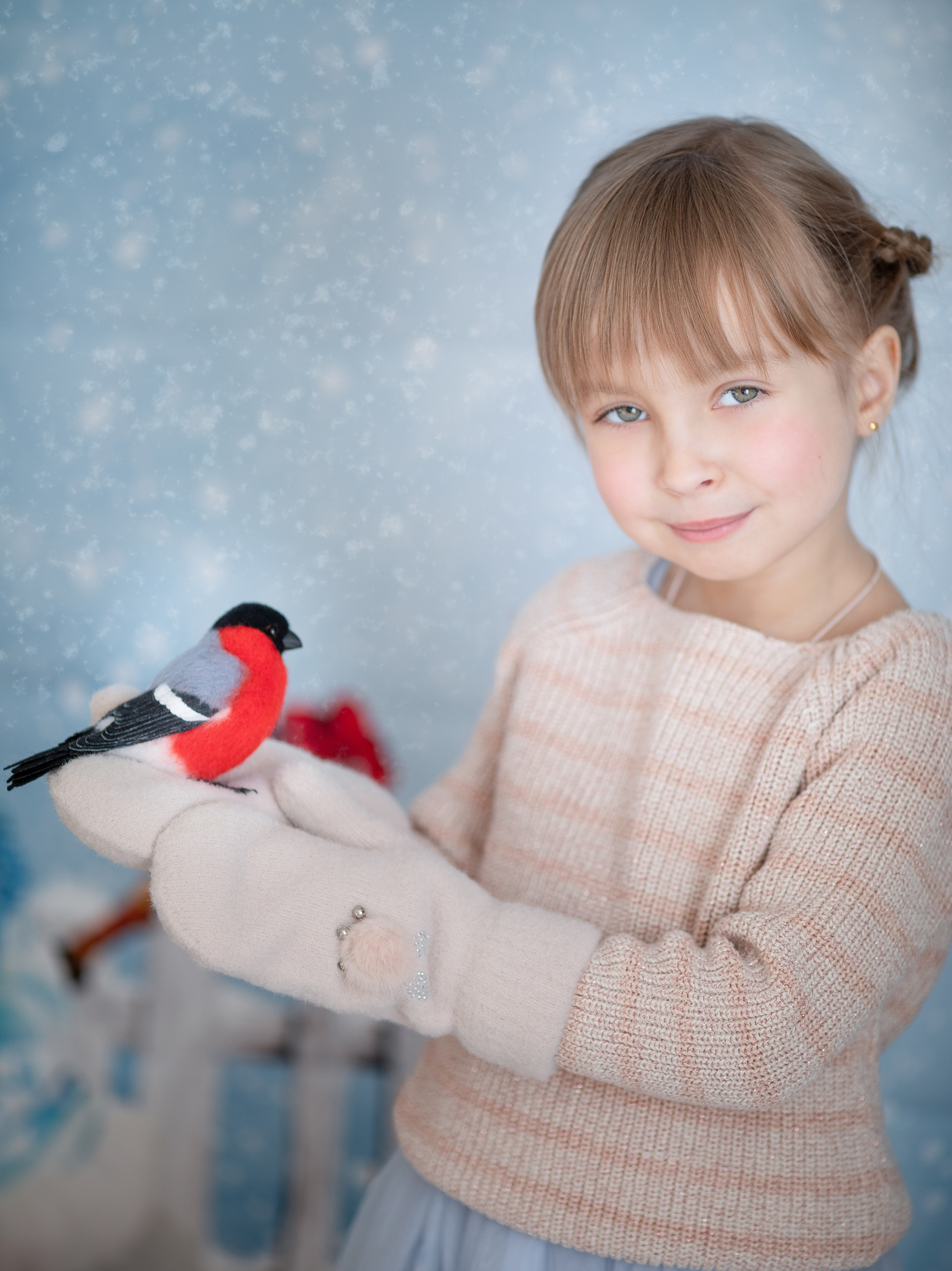 Снегири. Семейный и детский фотограф София Шарабурко, Томская область