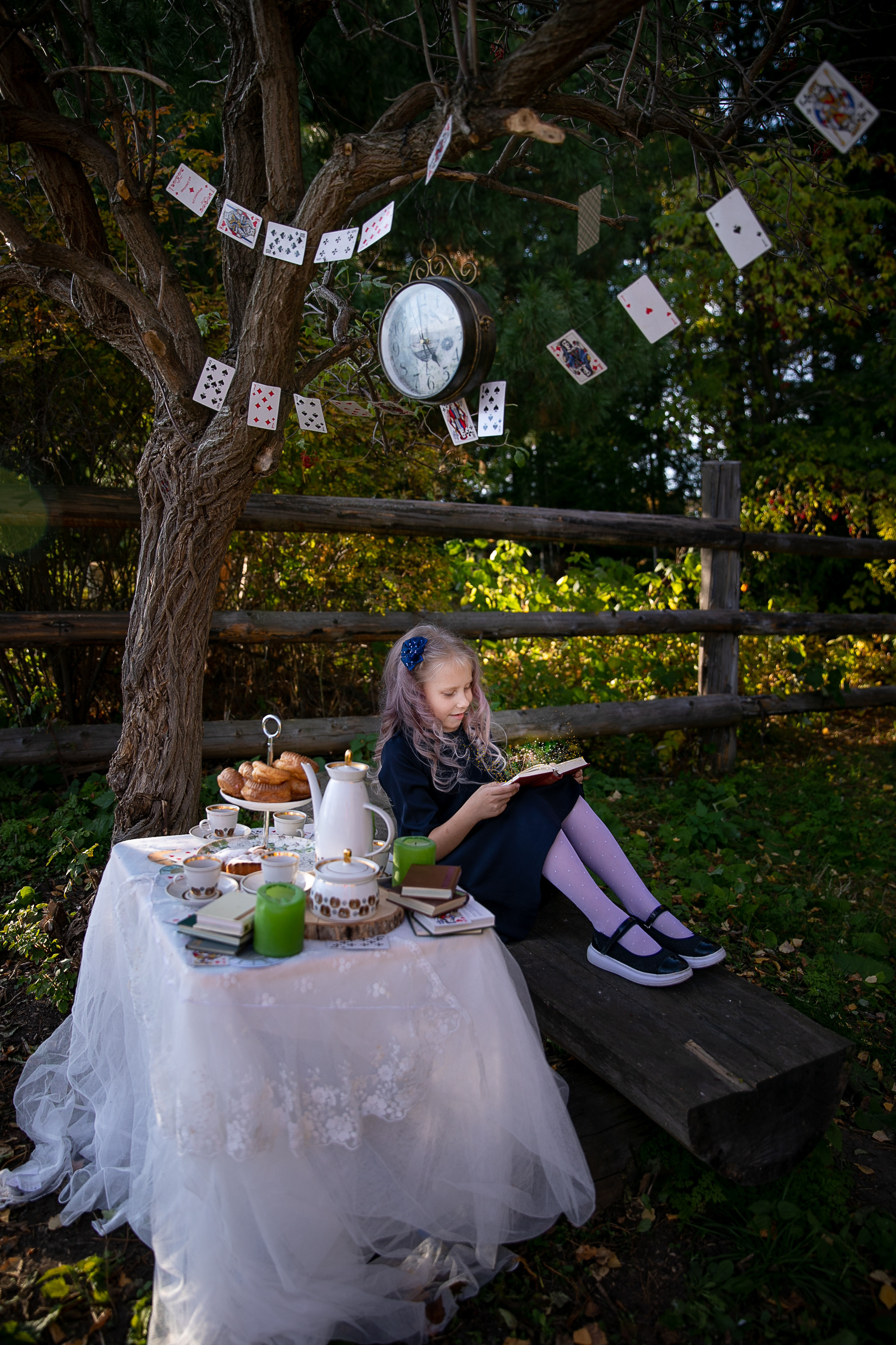 Алиса в стране чудес. Семейный и детский фотограф София Шарабурко, Томская область