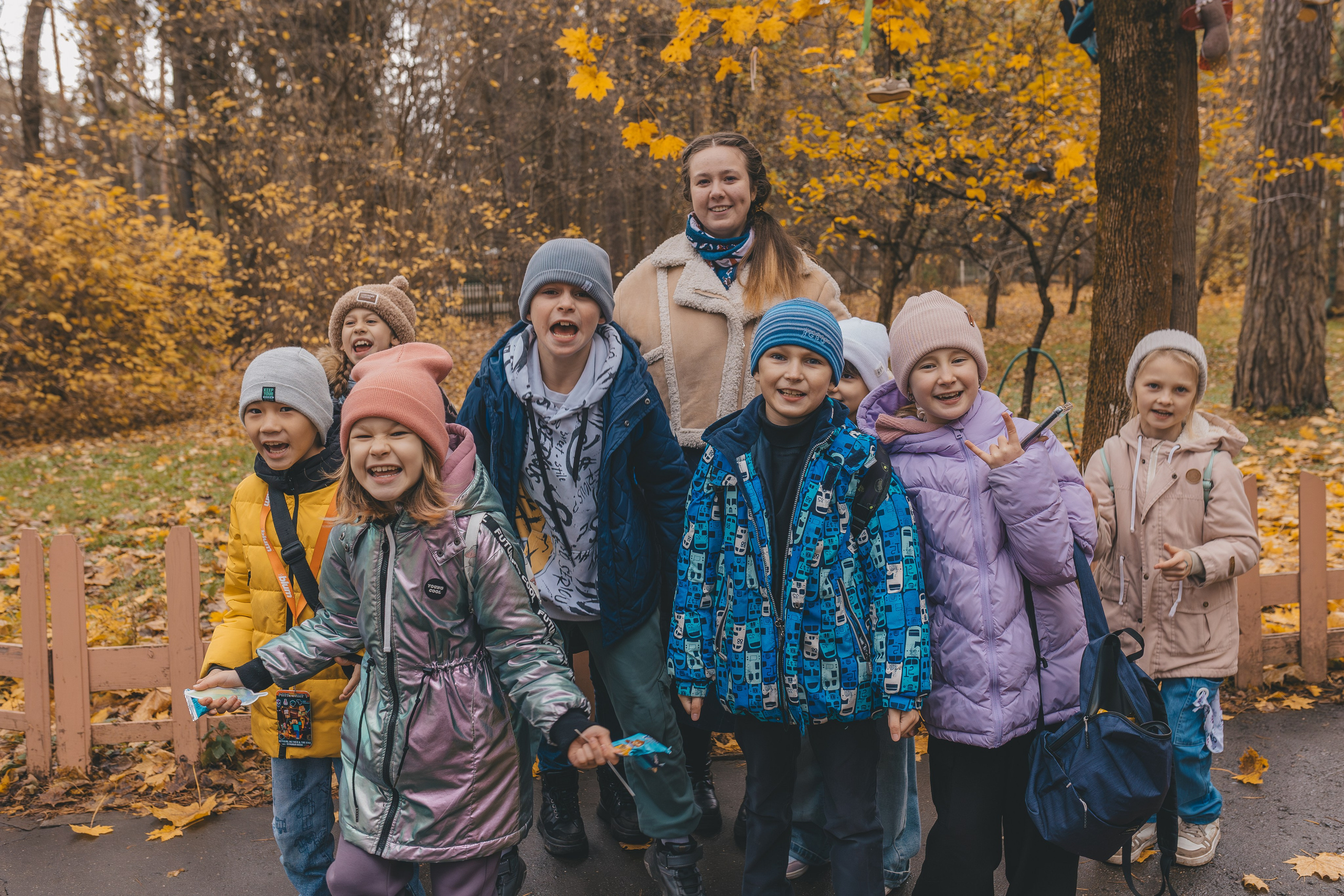 Репортаж школьной экскурсии. Семейный и женский фотограф в Москве Надежда Воробьева