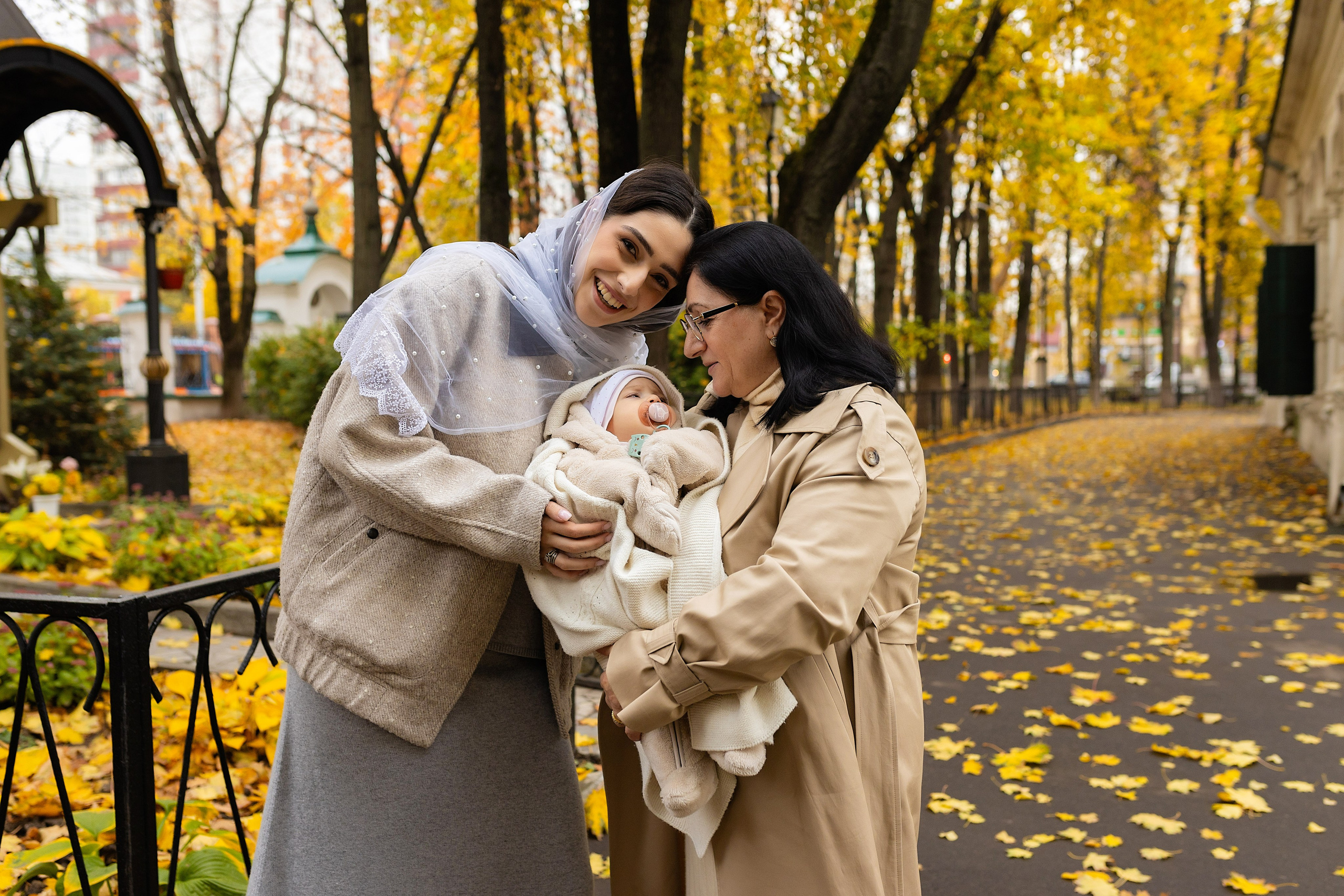 Таинство крещения Лилии. Фотограф в Железнодорожном и Балашихе
