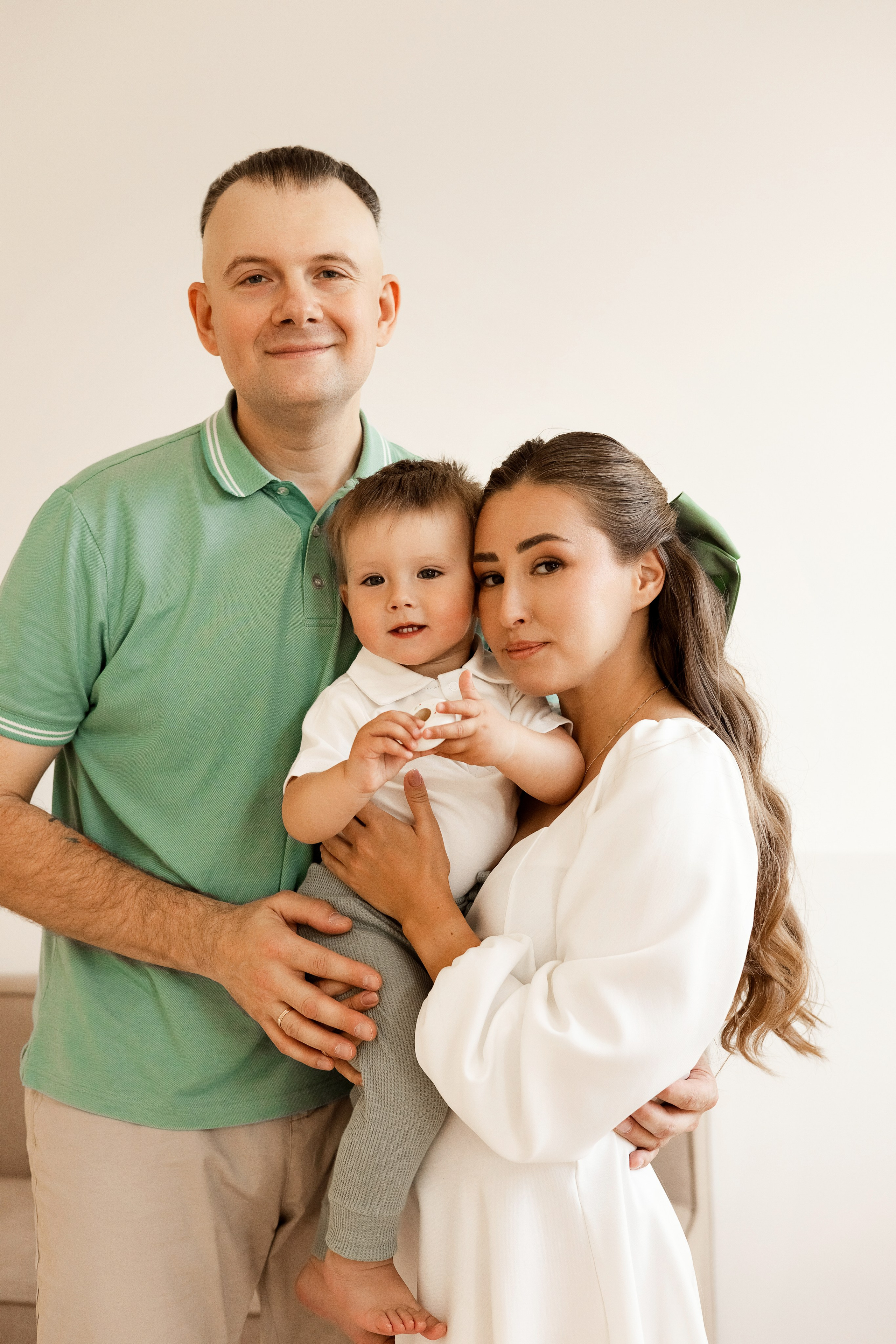 Съемка годовасия в студии Молоко. Семейный фотограф в Екатеринбурге Маргарита Курносова