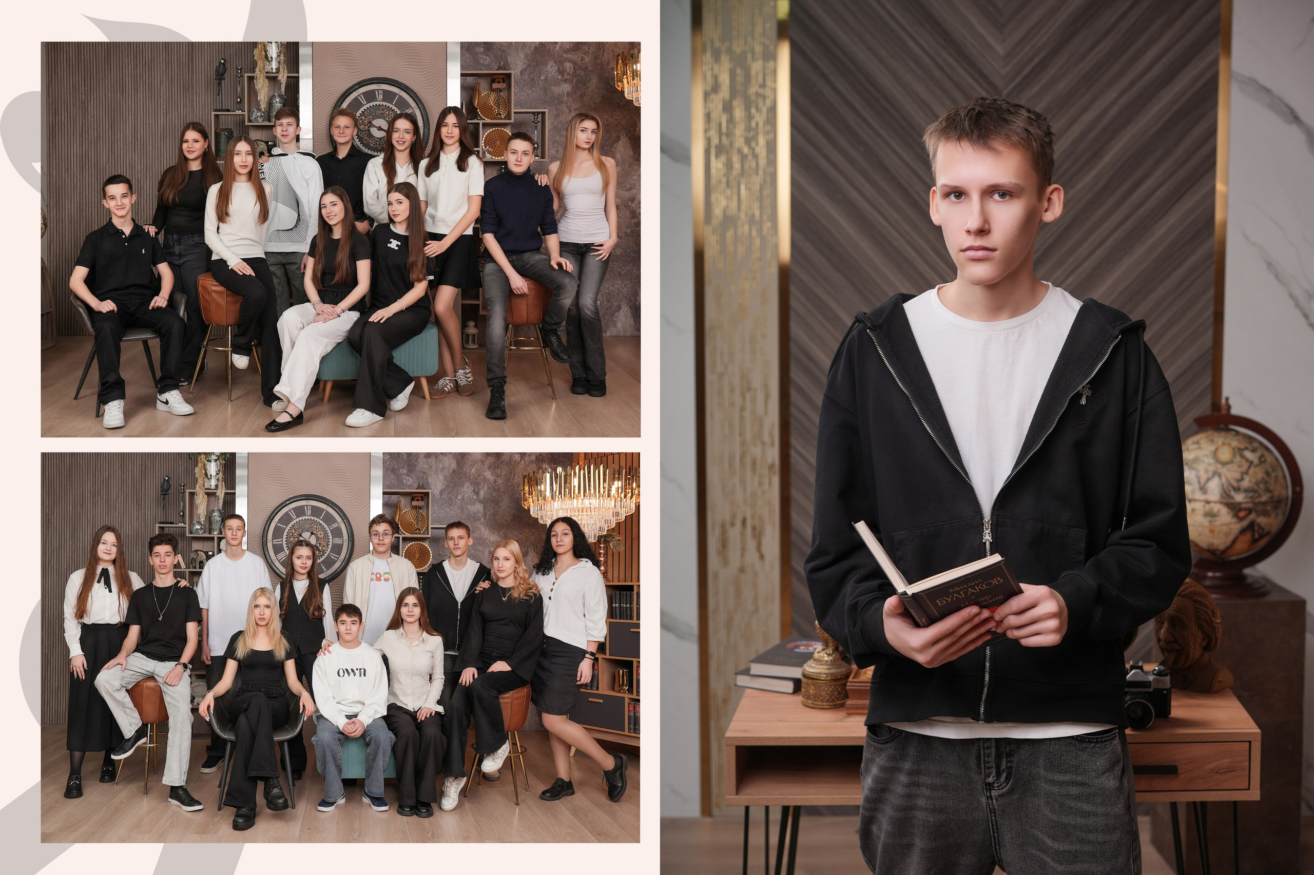 ЛИЦЕЙ 48 9 Э. Красивый выпускной альбом в Краснодаре