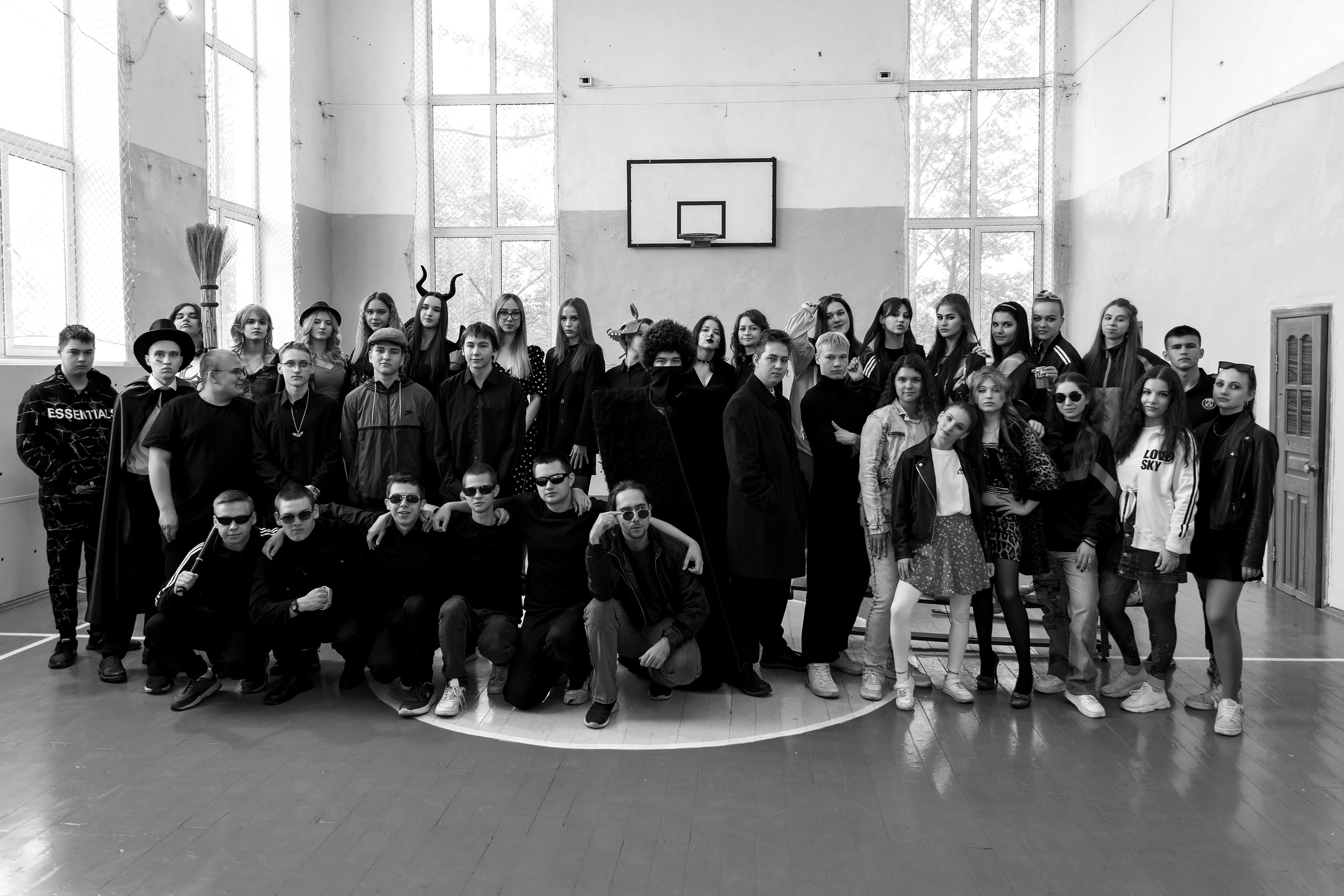 11 класс день не послушания в школе. Фотограф Любовь Корниенко, Примоский край