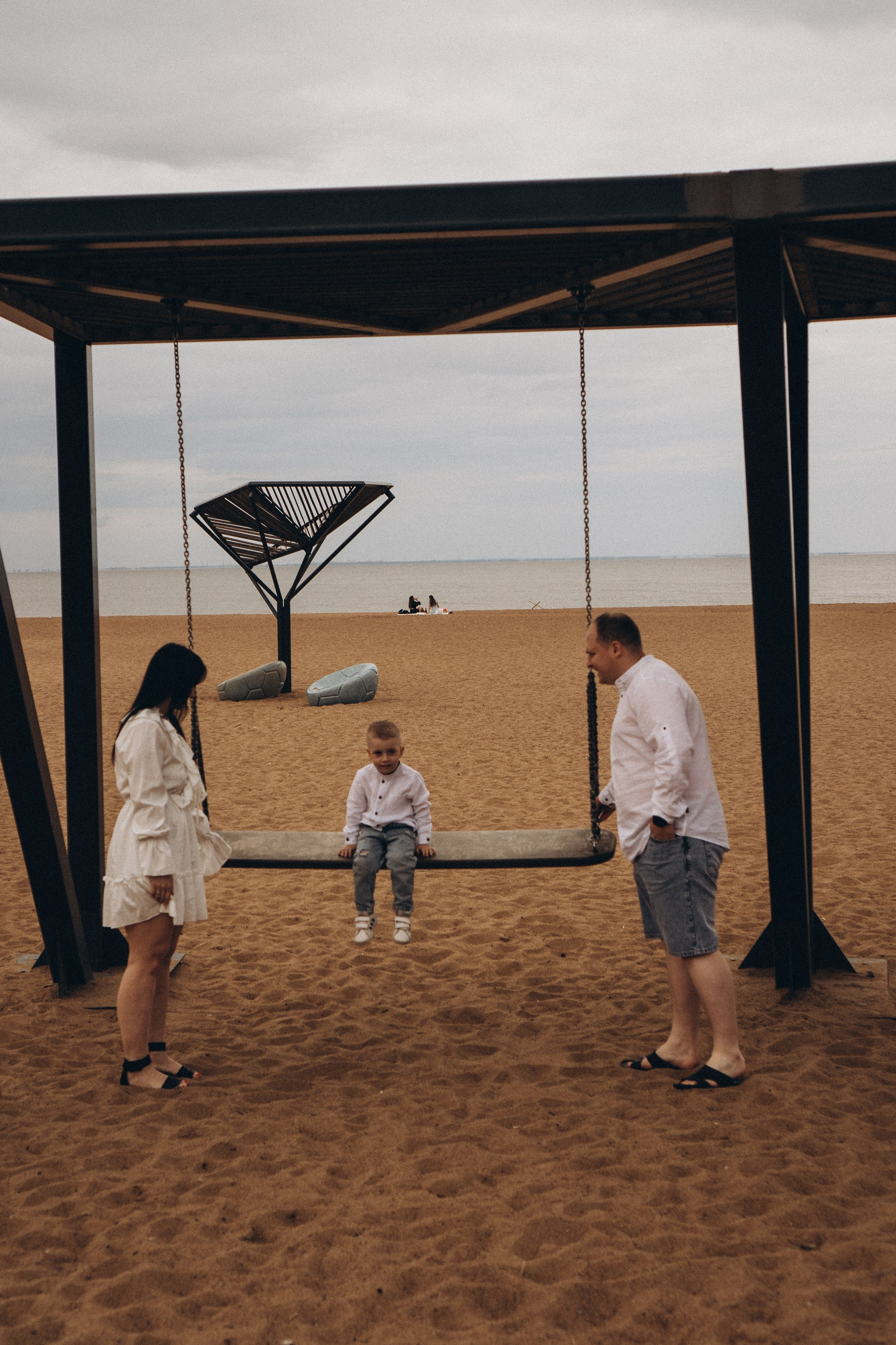 Семейная история на берегу залива. Профессиональный фотограф, Санкт-Петербург — Виктория Богомолова