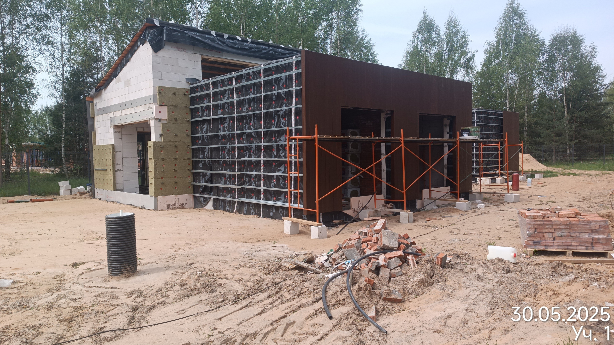 Фасадные работы из различных материалов — контроль и приемка. ООО «Истейт Подряд». Строительный контроль и комплексное сопровождение строительства в Твери и Тверской области