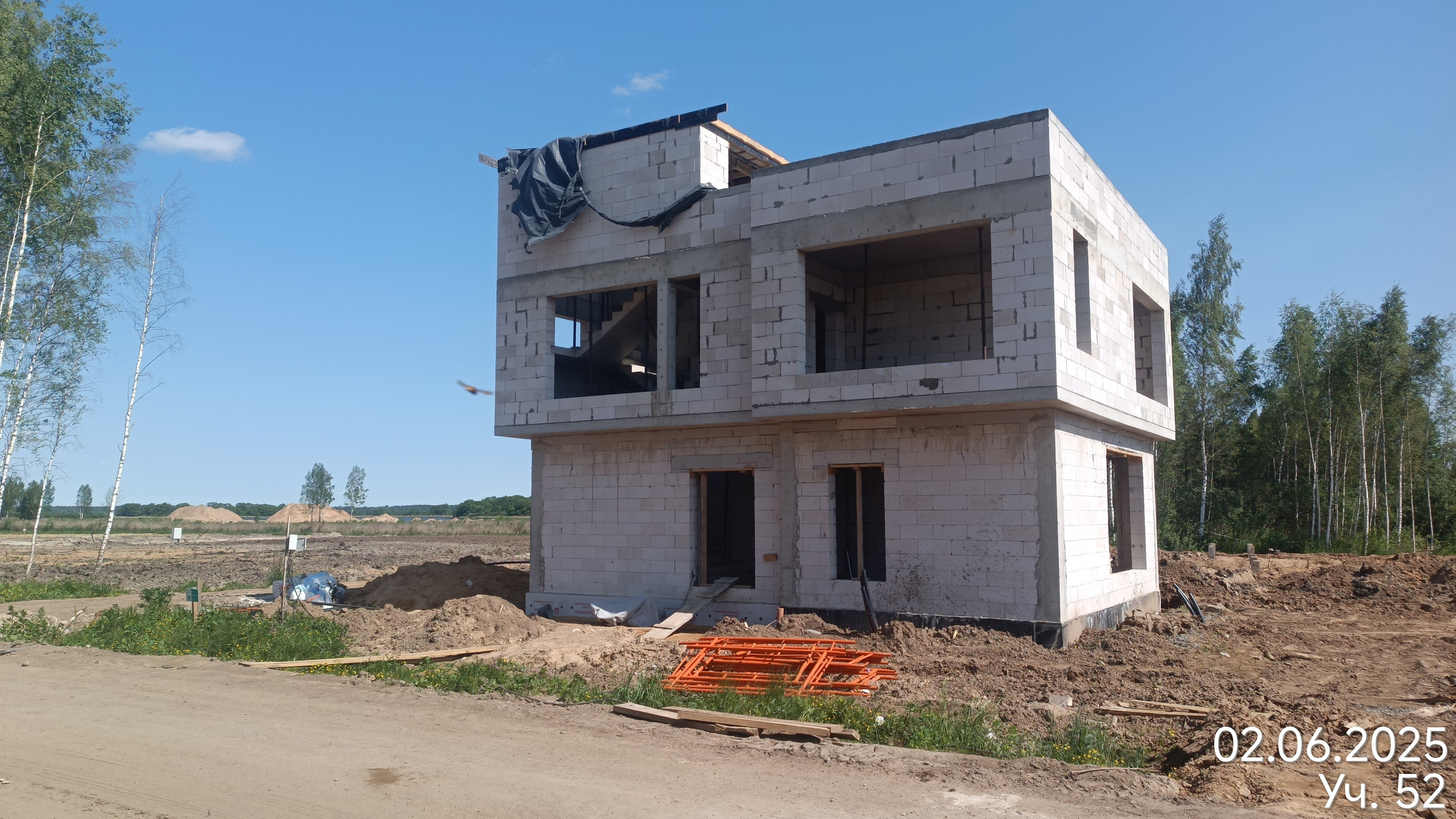 Кладка стен из газоблока — операционный и приемочный контроль к. ООО «Истейт Подряд». Строительный контроль и комплексное сопровождение строительства в Твери и Тверской области