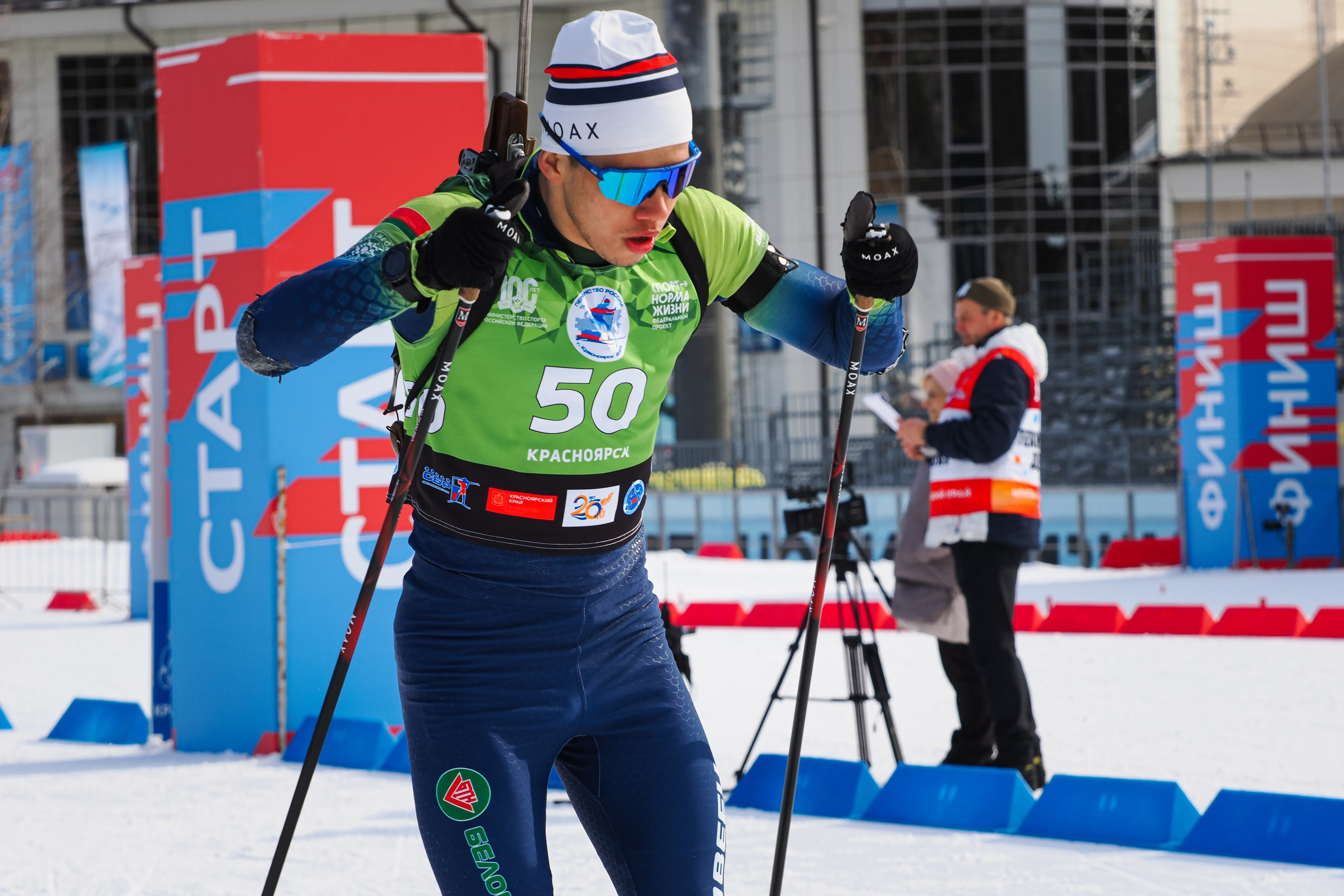Биатлон / Первенство России. Репортажный фотограф Алексей Козьмин