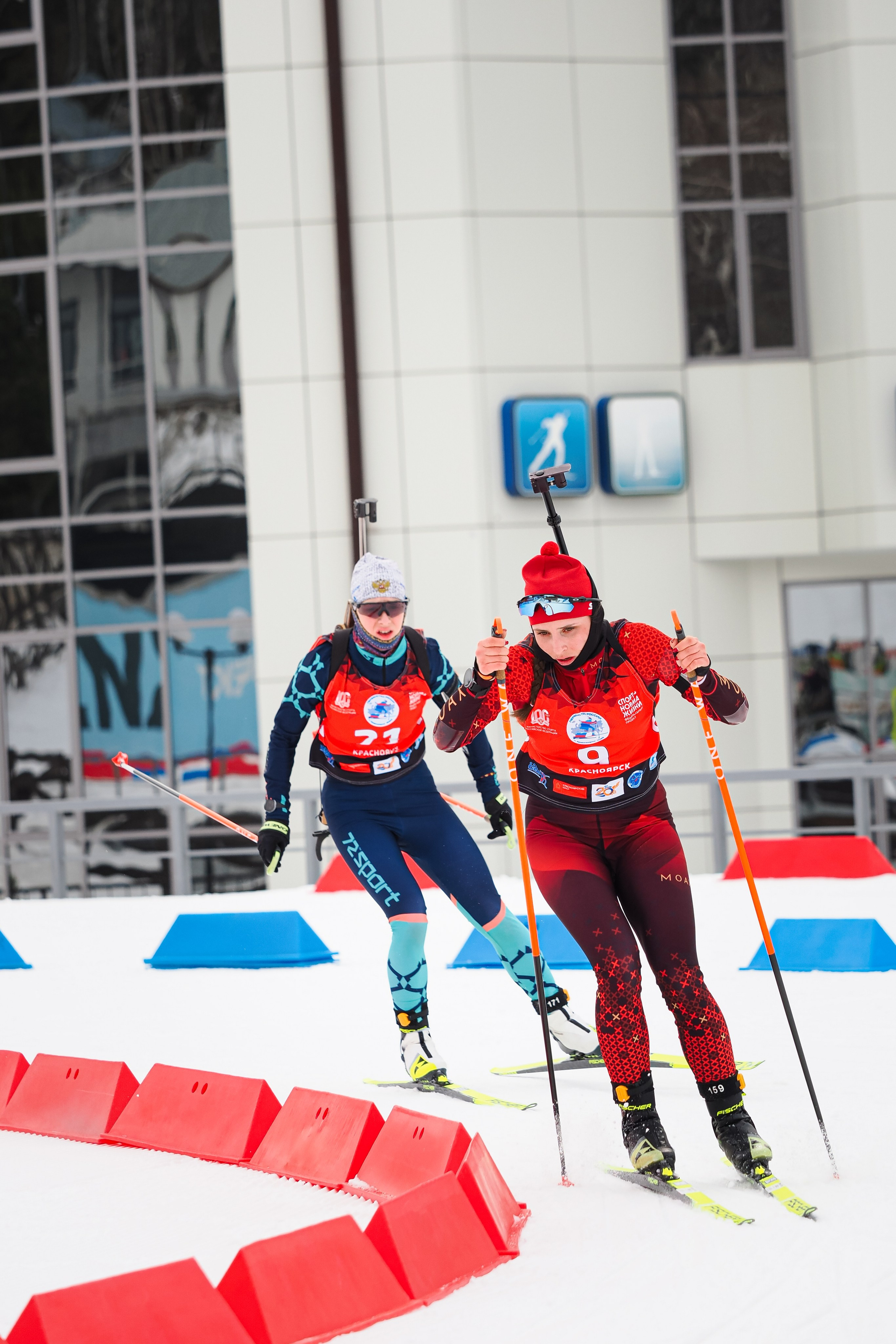 Биатлон / Первенство России. Репортажный фотограф Алексей Козьмин