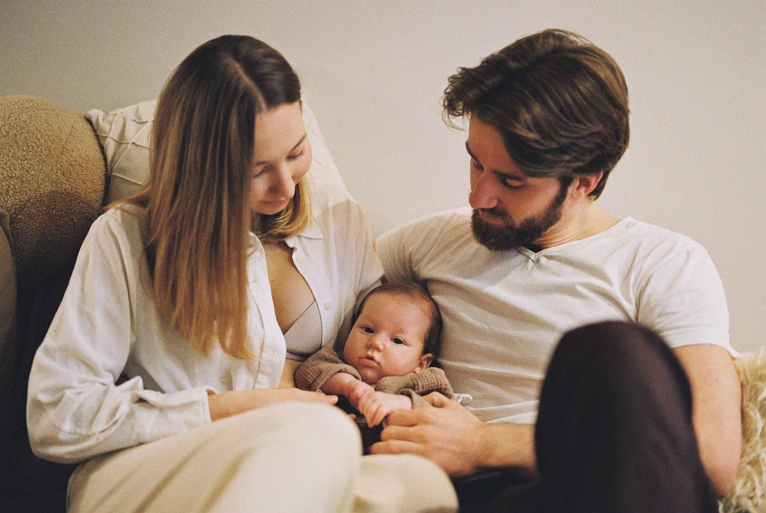 Олеся, Андрей и их сын (35 мм). Фотограф в Екатеринбурге и Москве, Анна