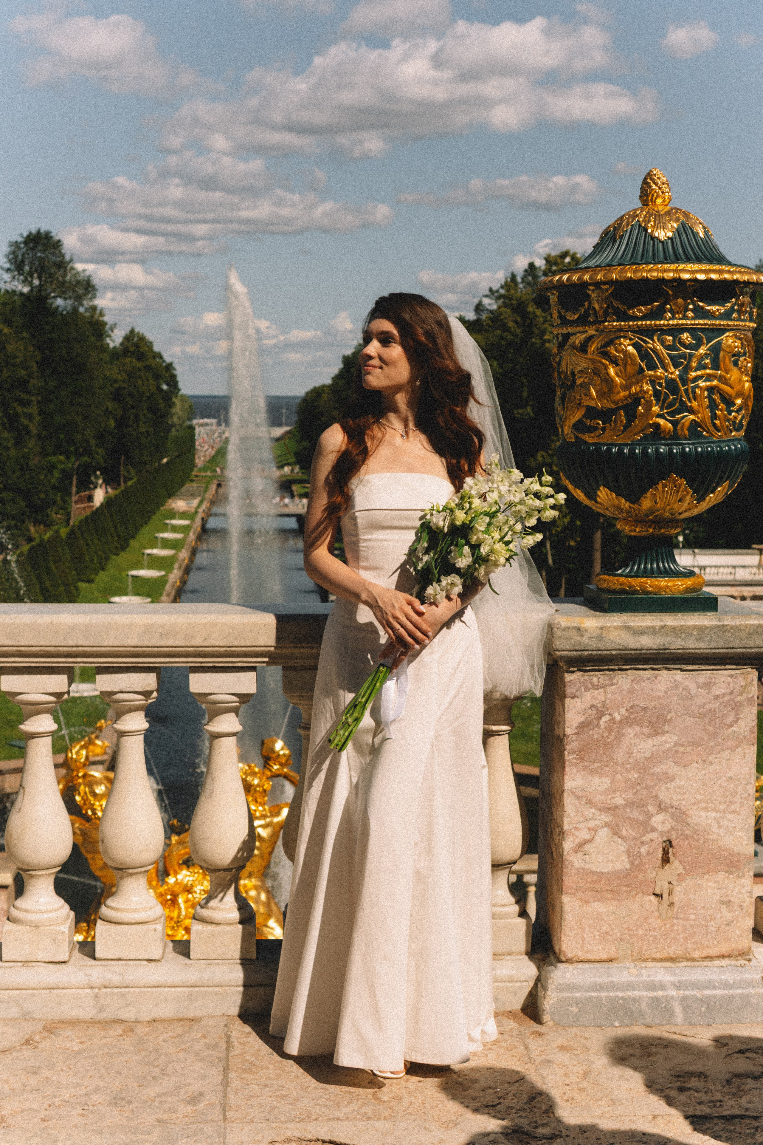 СВАДЕБНАЯ СЬЕМКА В ПЕТЕРГОФЕ И СЬЕМКА РЕПОРТАЖА В ЗАГСЕ ПЕТЕРГОФА. Профессиональный фотограф, Санкт-Петербург — Виктория Богомолова