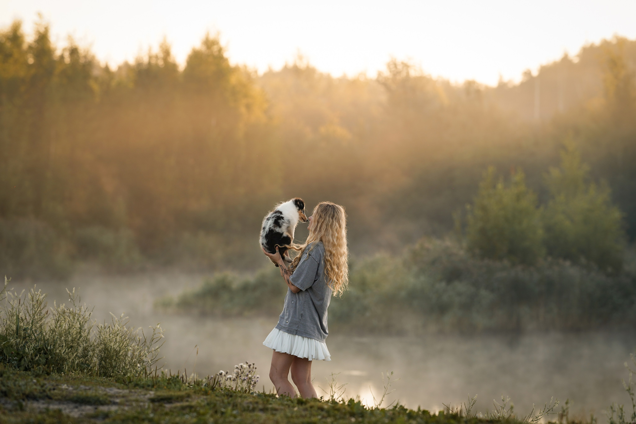 Алина и Лето. Фотограф-анималист в Санкт-Петербурге Яна Мартынова