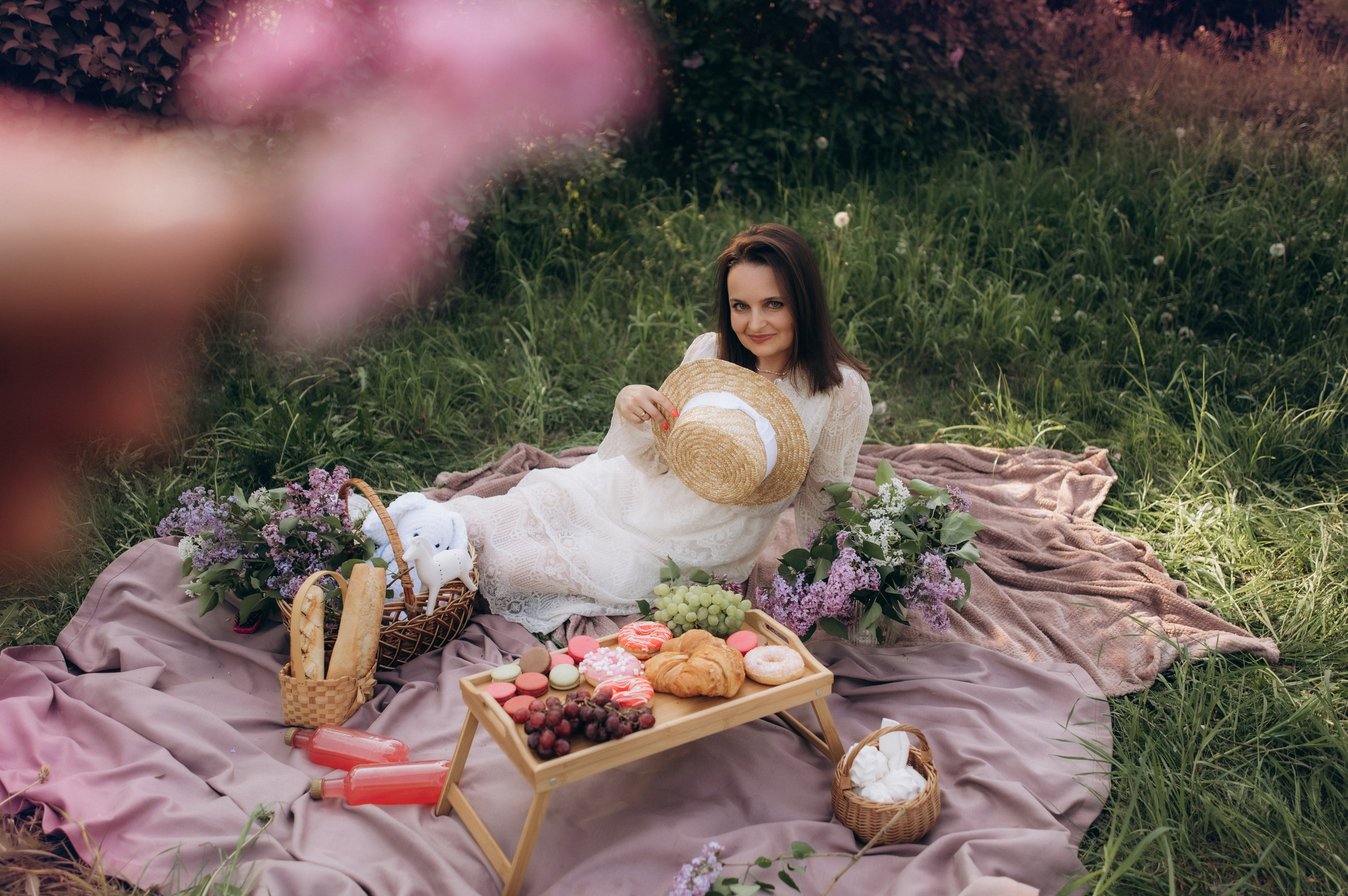 Фото-проект в сирени. Семейный фотограф в Санкт-Петербурге Александра Милованова