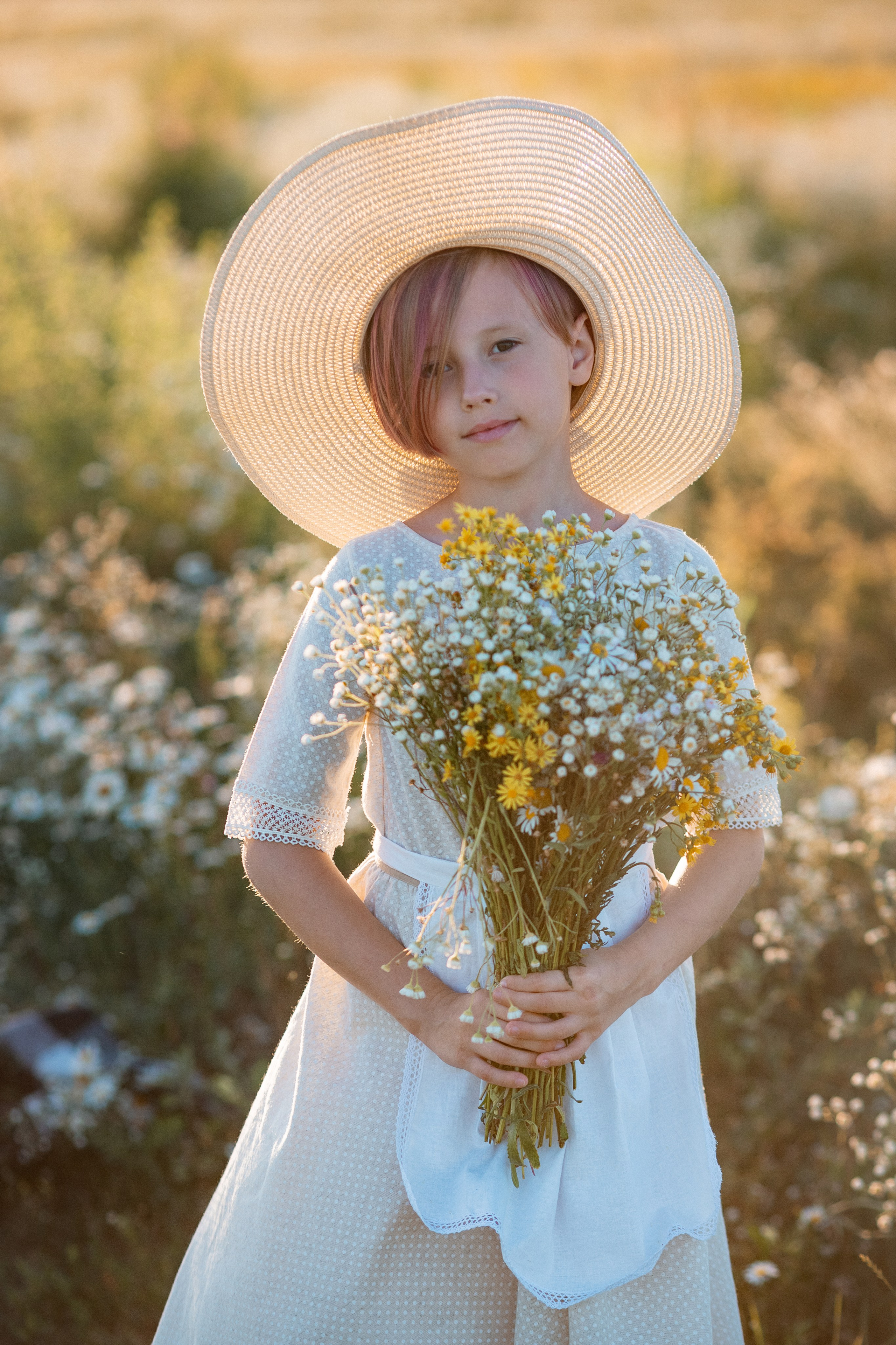 Фотосессия в ромашках. Галина Шарапова Детский и семейный фотограф Москва