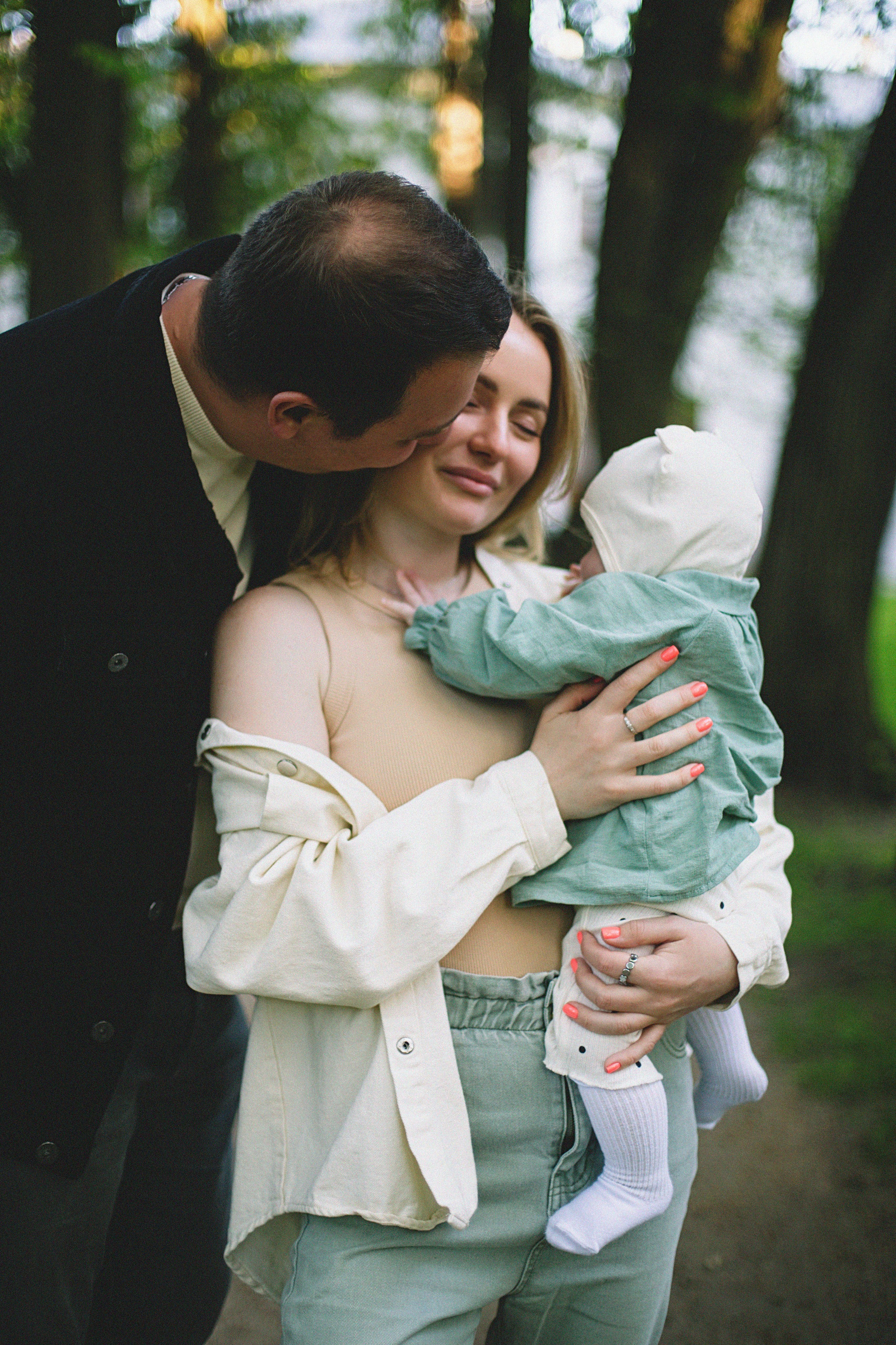 Кирилл, Александра и Майя. Портретный и свадебный фотограф Даня Похватова