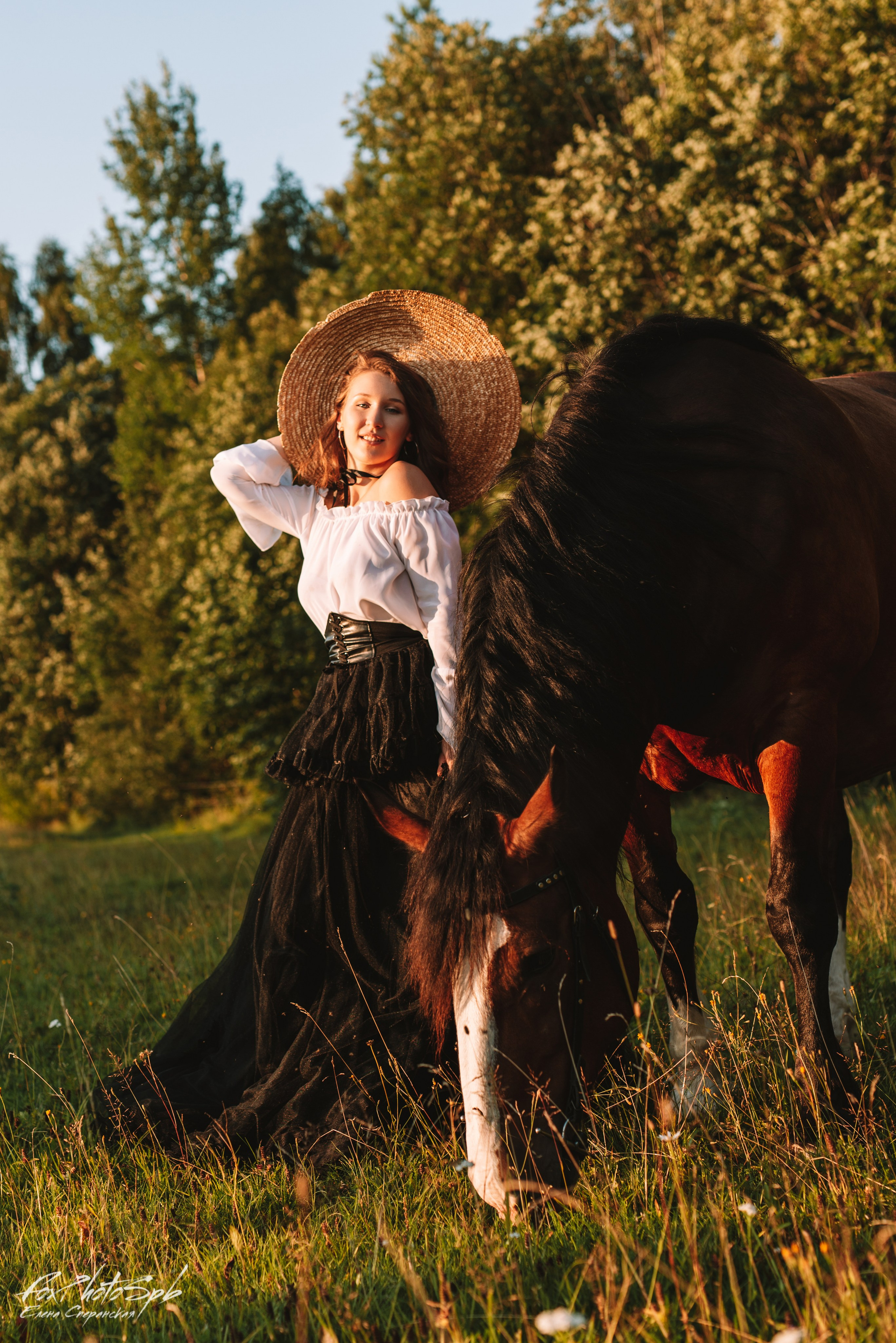 С лошадками. Фотограф в Санкт-Петербурге и Ленинградской области